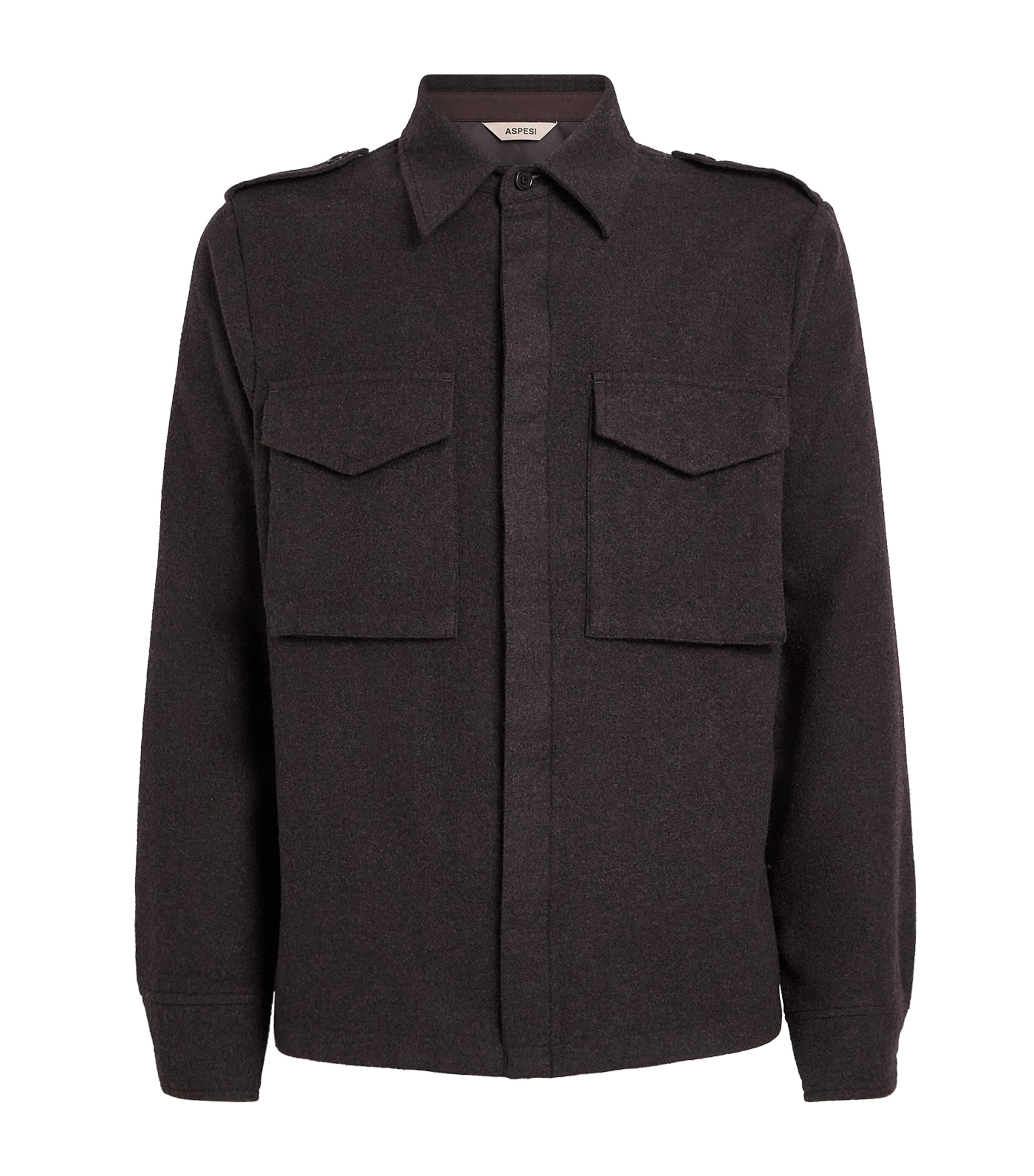 Wool-Cashmere Favola Overshirt