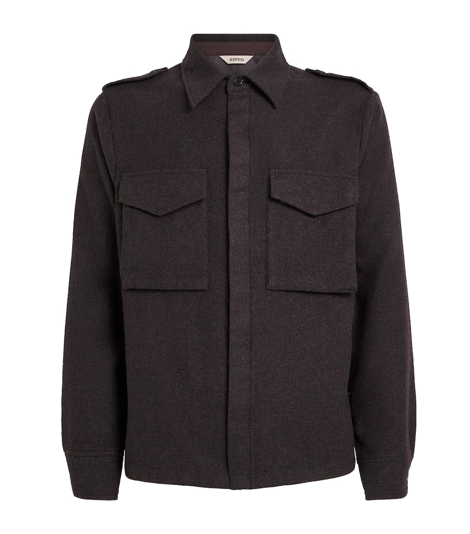 Wool-Cashmere Favola Overshirt