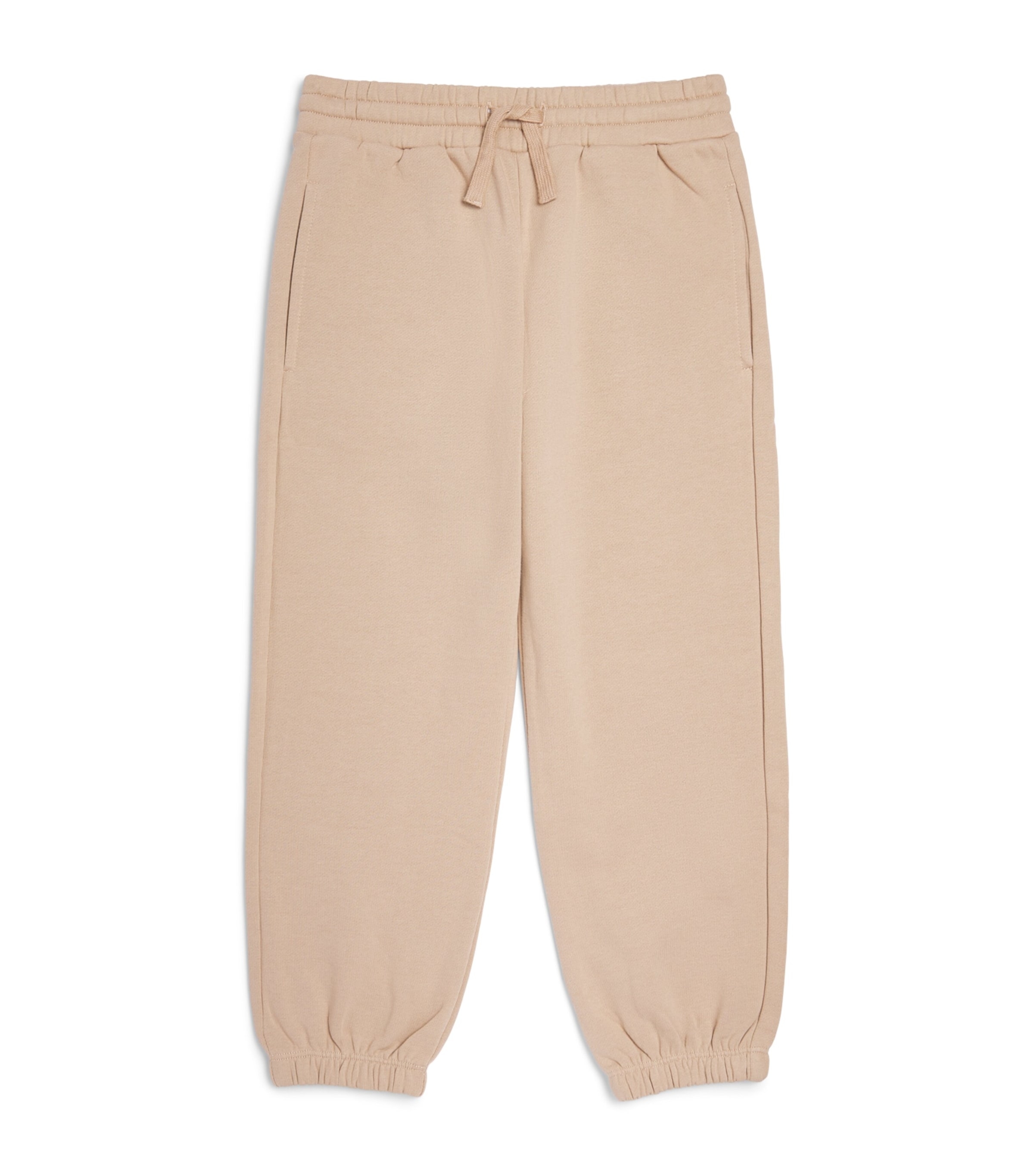 Stella McCartney Kids Organic Cotton Horse Embroidered Sweatpants (3-14 Years) Nut Brown