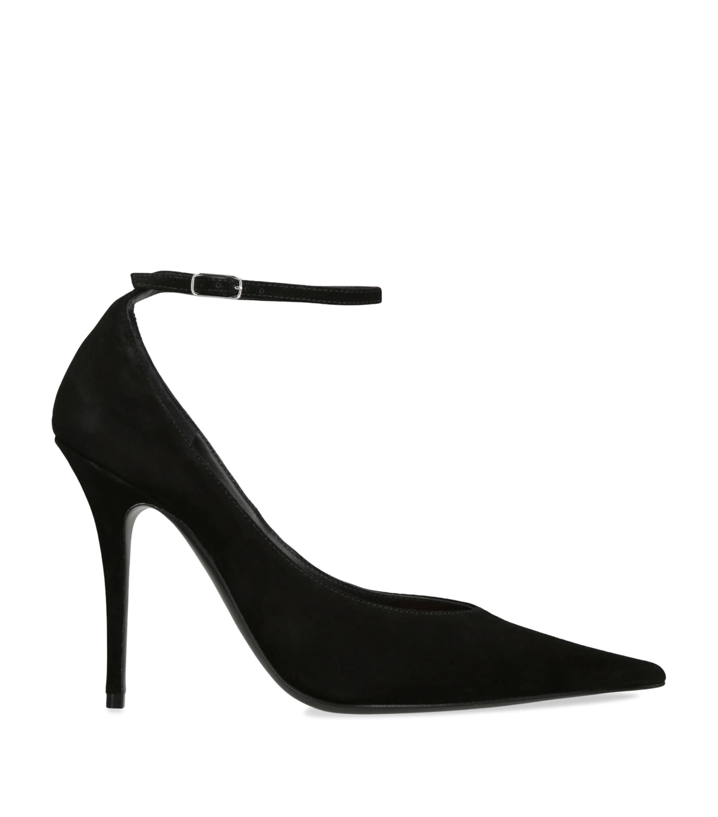 Amina Muaddi Patent Leather Anok Mules 105 | Harrods US
