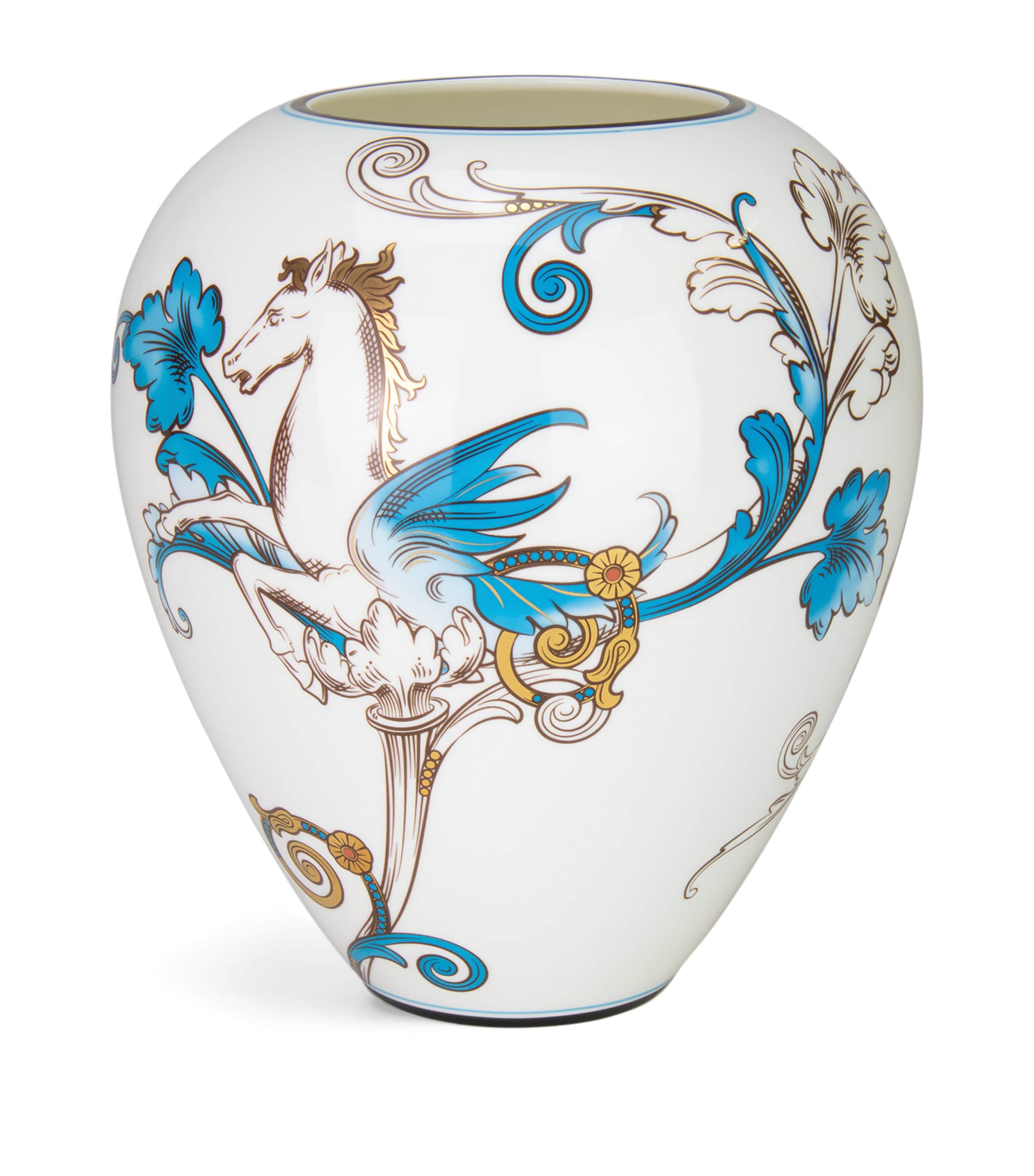 Florentine Turquoise Vase (18cm)