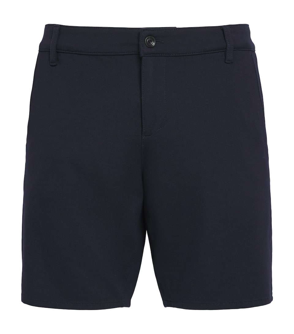 7 For All Mankind Mens Travel Chino Shorts Blue