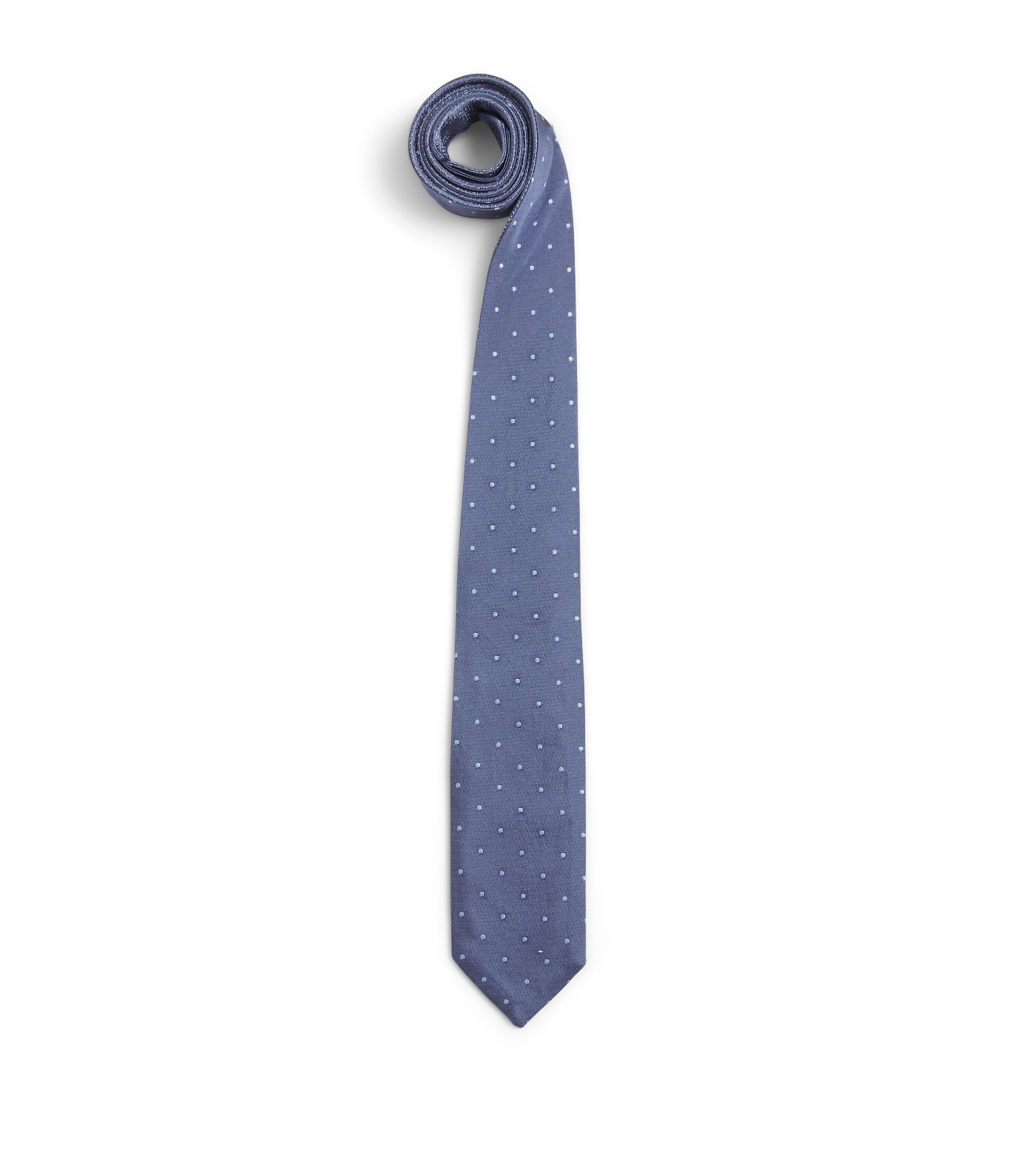 Corneliani Silk Double-Face Tie China Blue