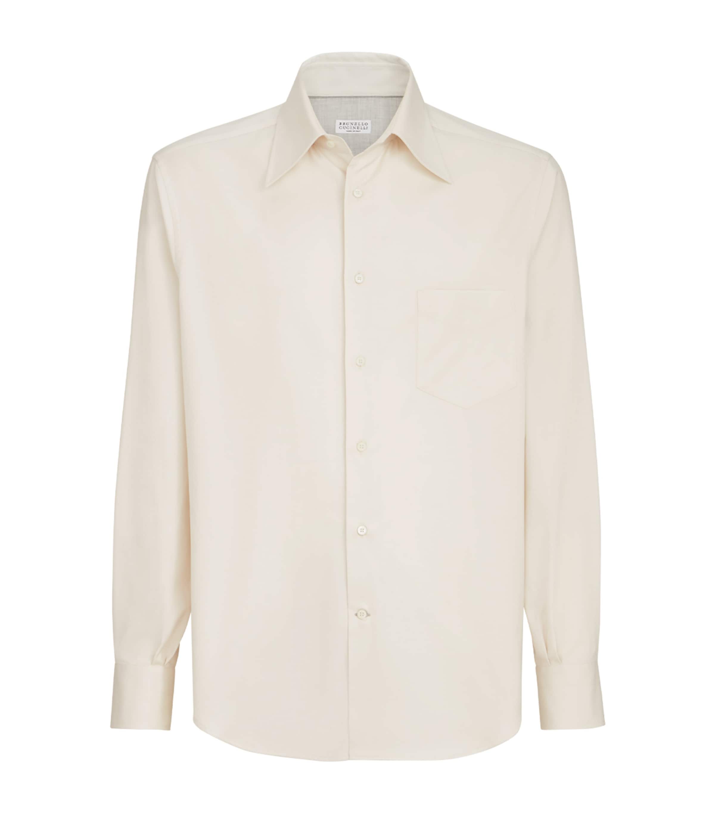 Brunello Cucinelli Mens Cotton Shirt
