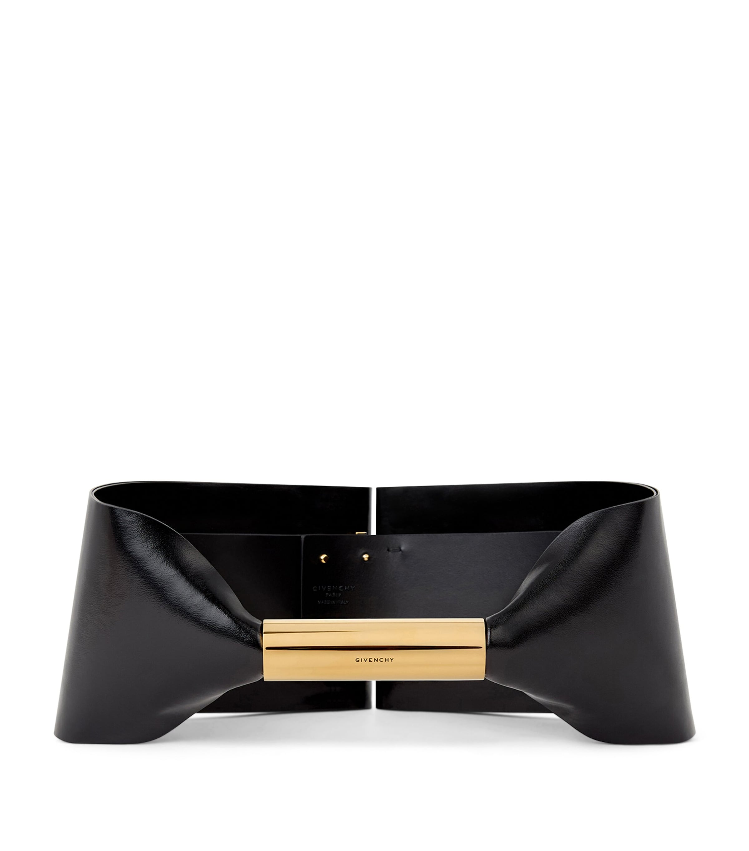 Givenchy Leather Oversized-Bow Waist Belt