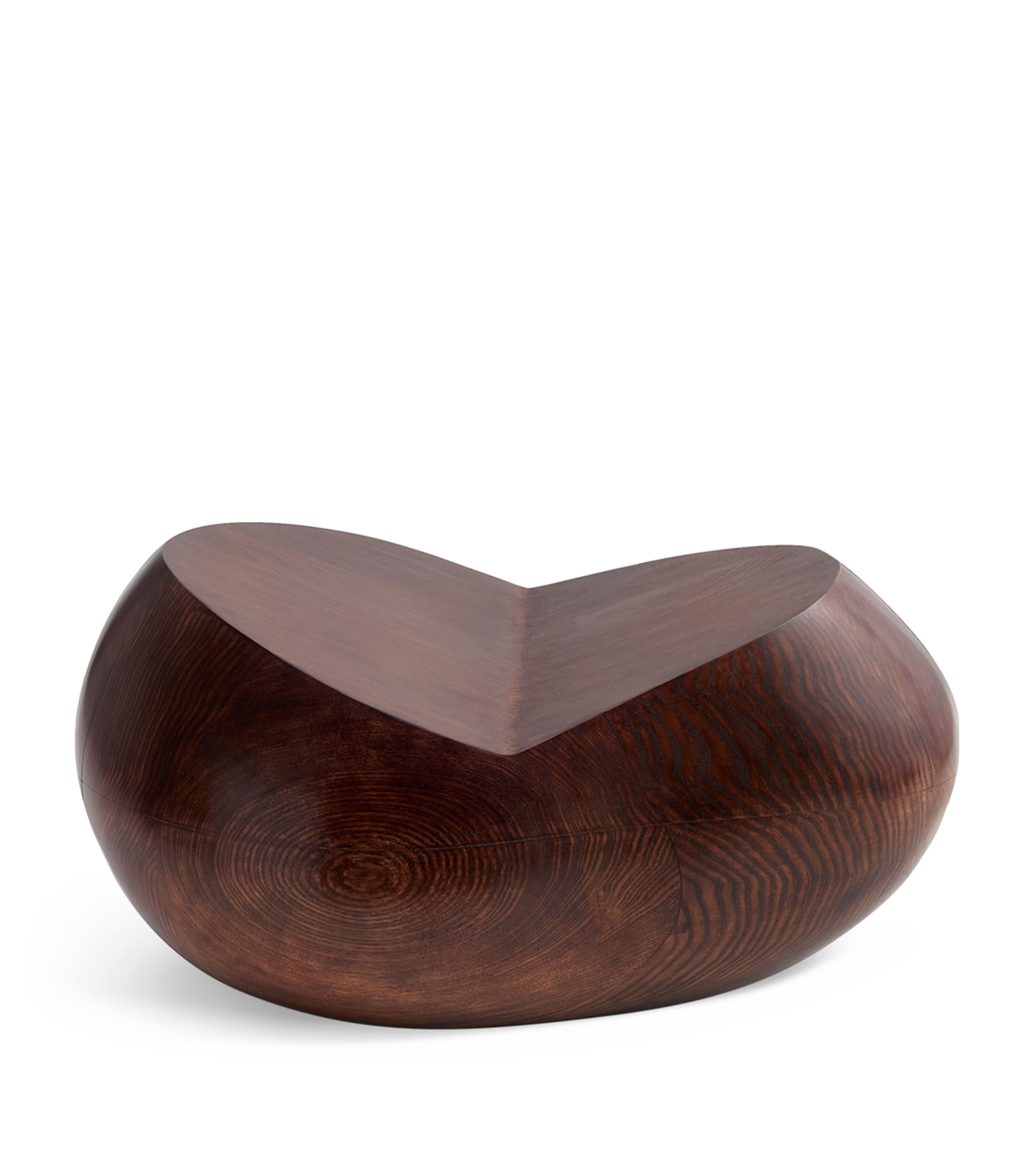Assouline Ash Wood Pebble Bookstand Wood