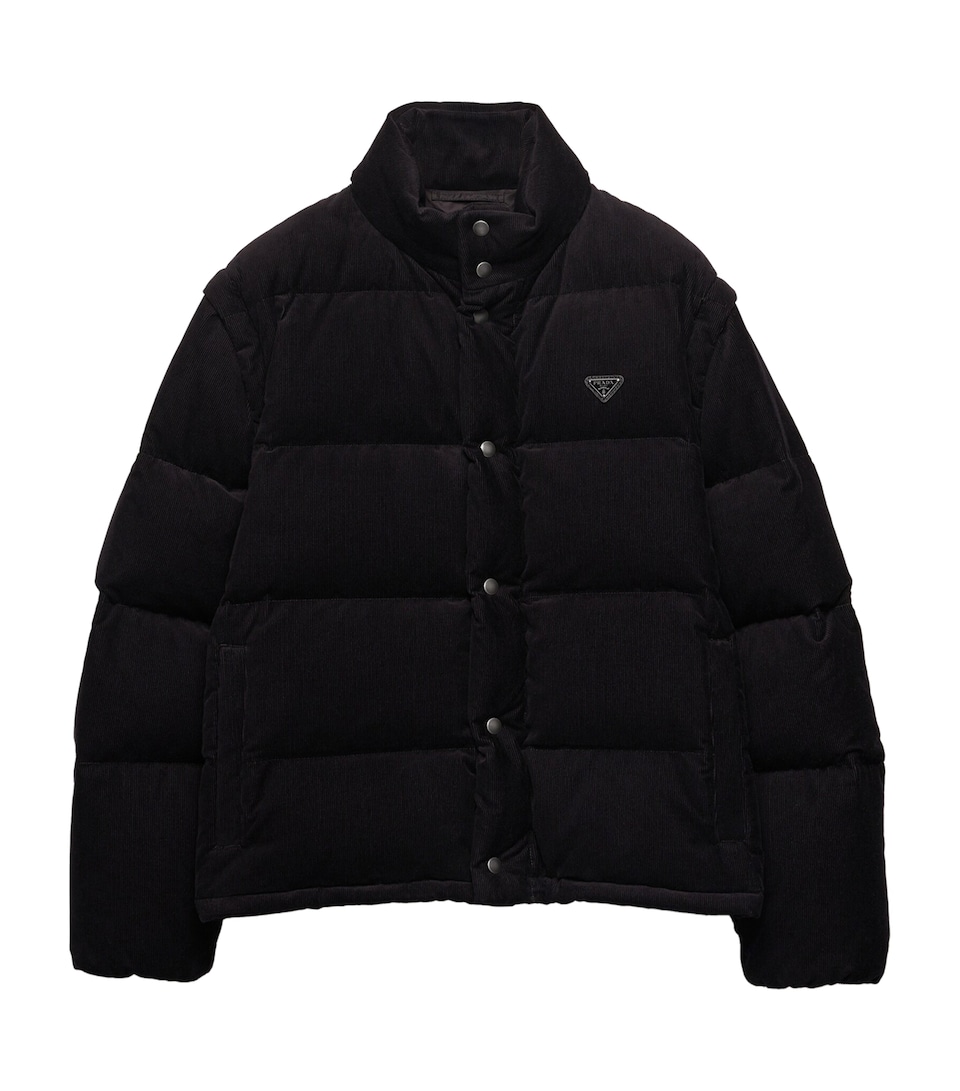 Cotton Corduroy Puffer Jacket