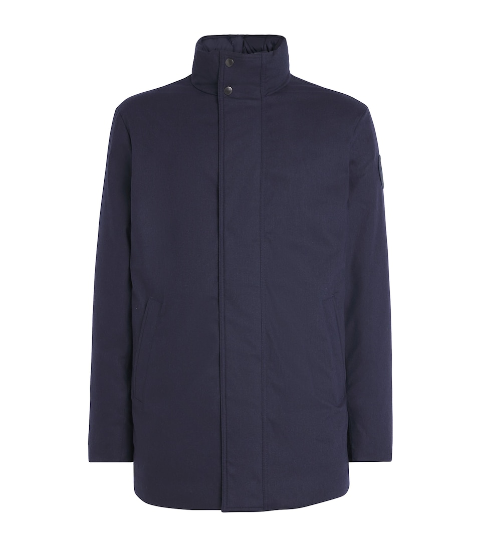 Canada Goose Mens Down-Padded Riverside Jacket Nocturne