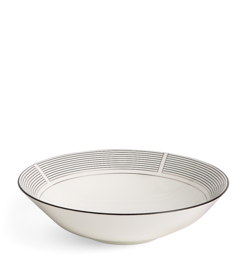 Wedgwood x Vera Wang Luxe Graphite Soup/Noodle Bowl (20cm) White