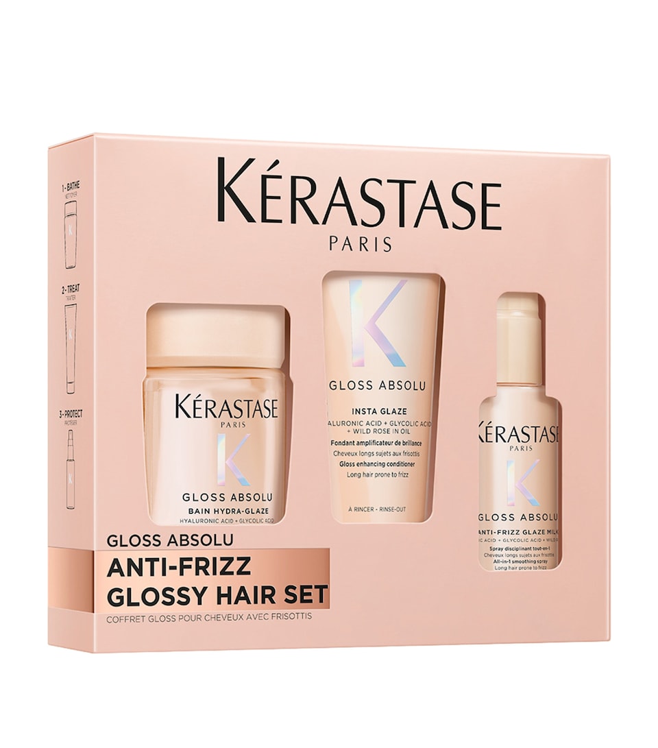 Gloss Absolu Anti-Frizz Glossy Hair Haircare Gift Set