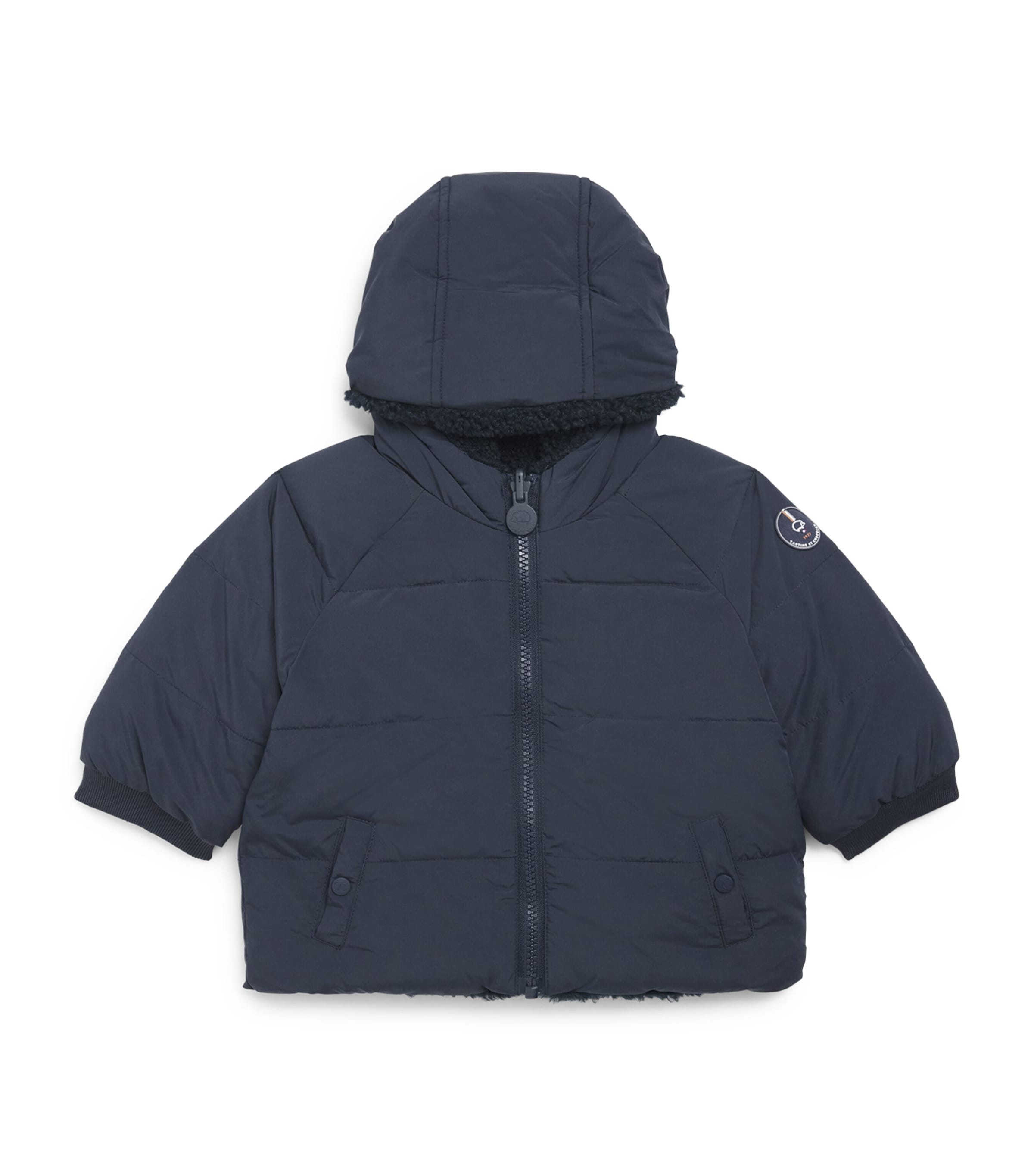 Tartine et Chocolat Reversible Puffer Coat (3 Months-4 Years)