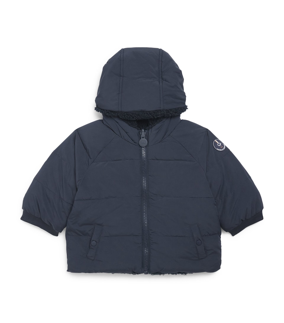 Tartine et Chocolat Reversible Puffer Coat (3 Months-4 Years)