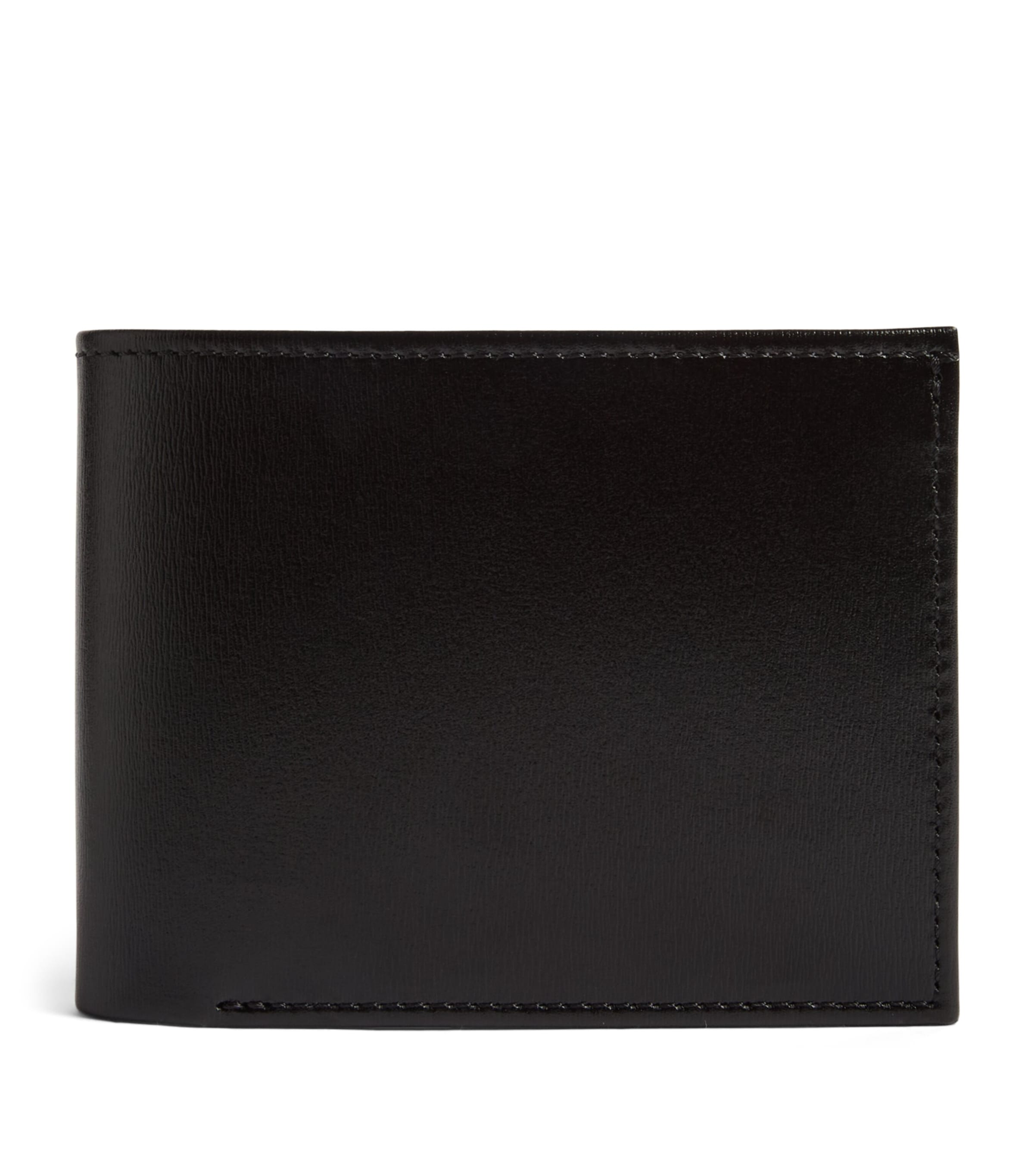 Swaine Leather Bifold Wallet Black