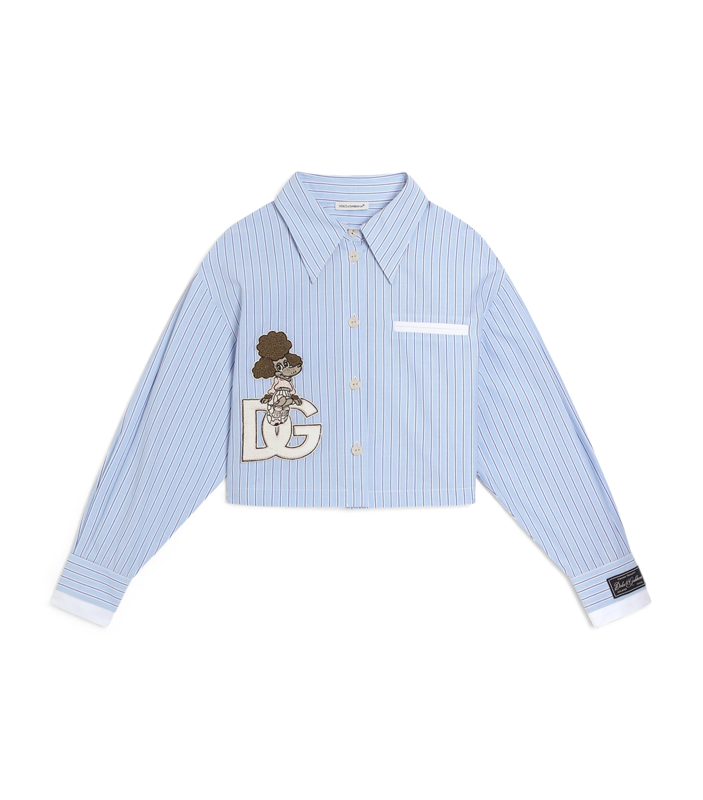 Dolce&Gabbana Kids Cotton Stripe Shirt (8-12+ Years) Striped