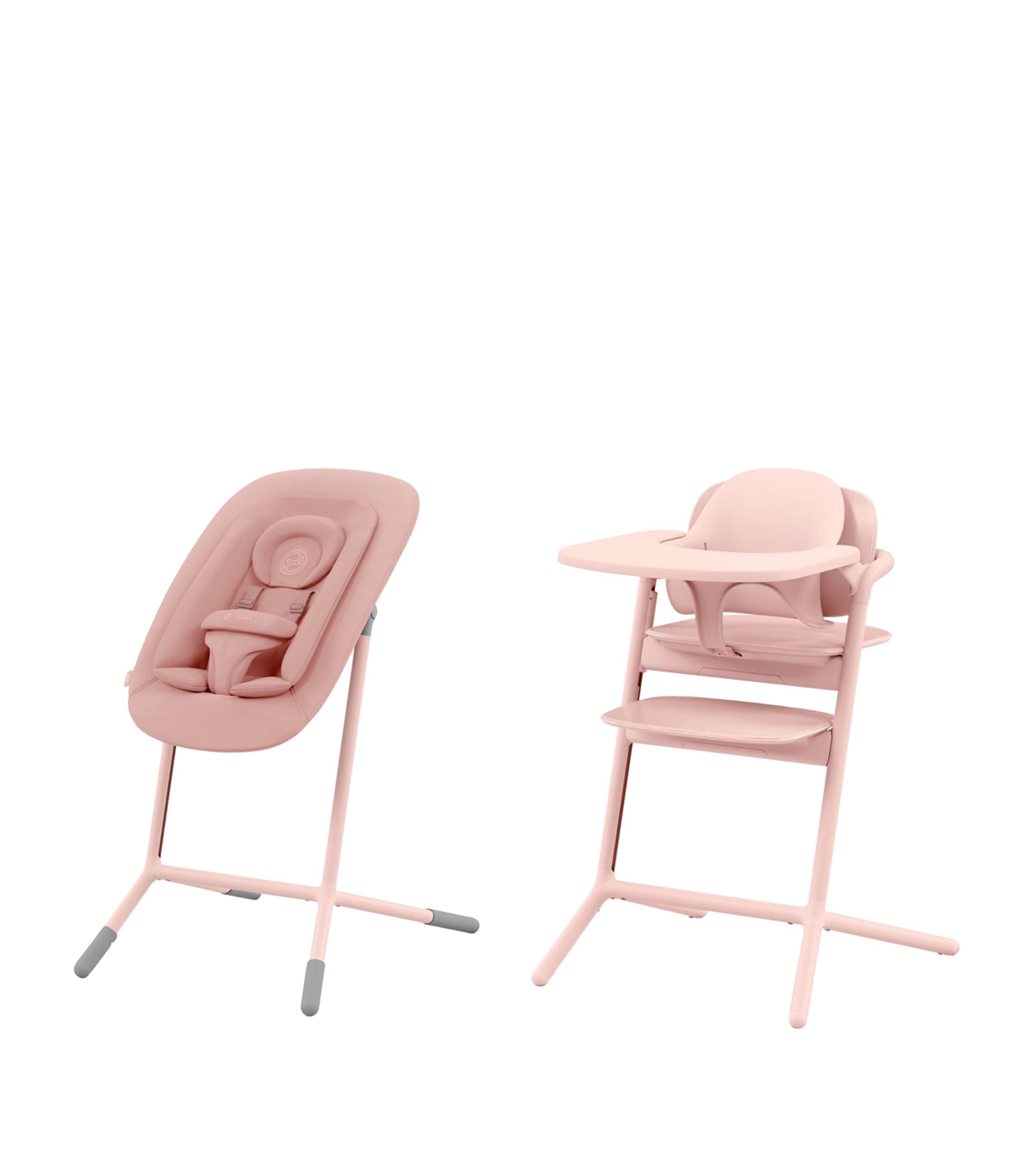 LEMO Highchair 4-In-1 Set - Pearl Pink