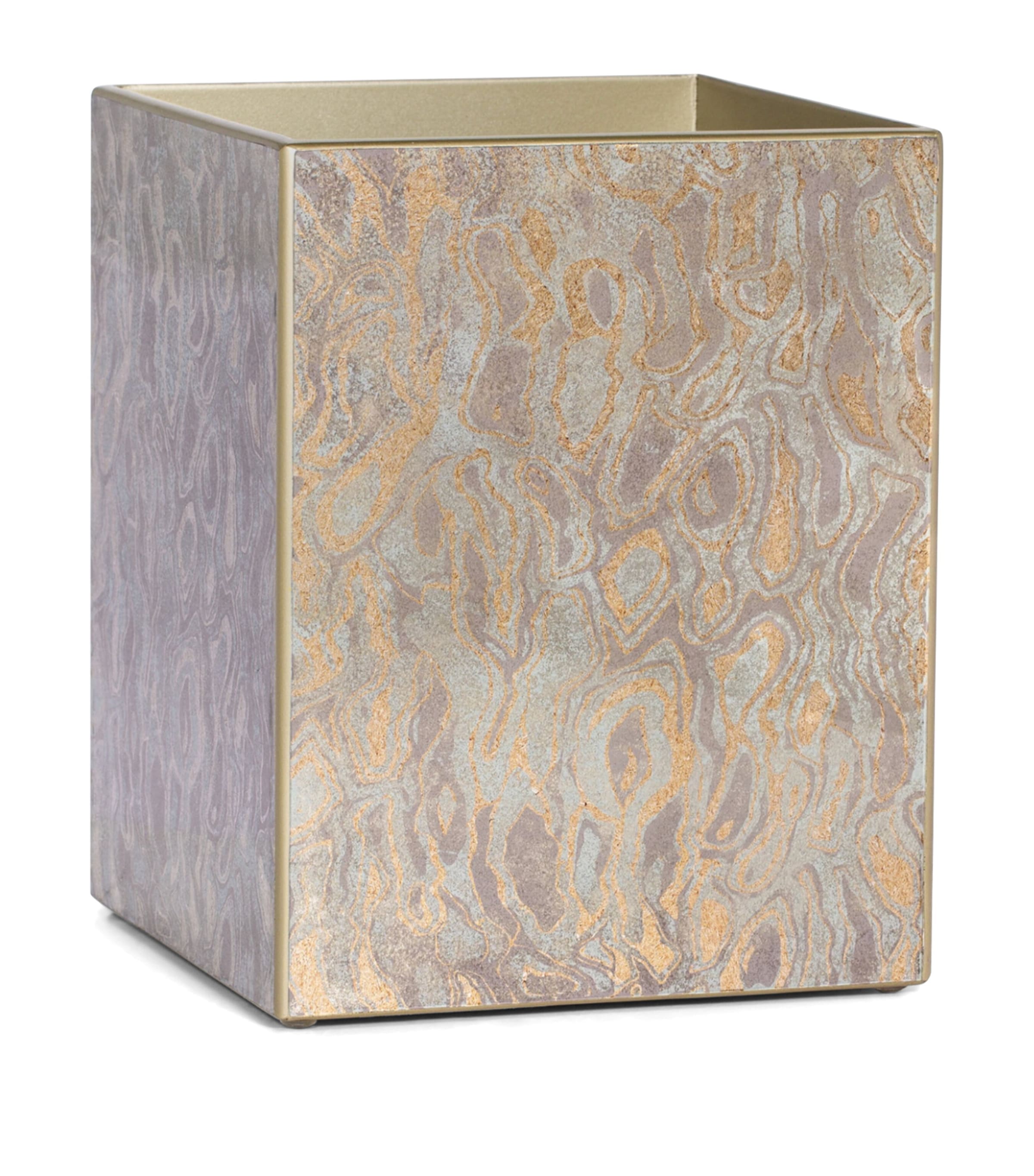Labrazel Marbella Waste Bin Silver/gold