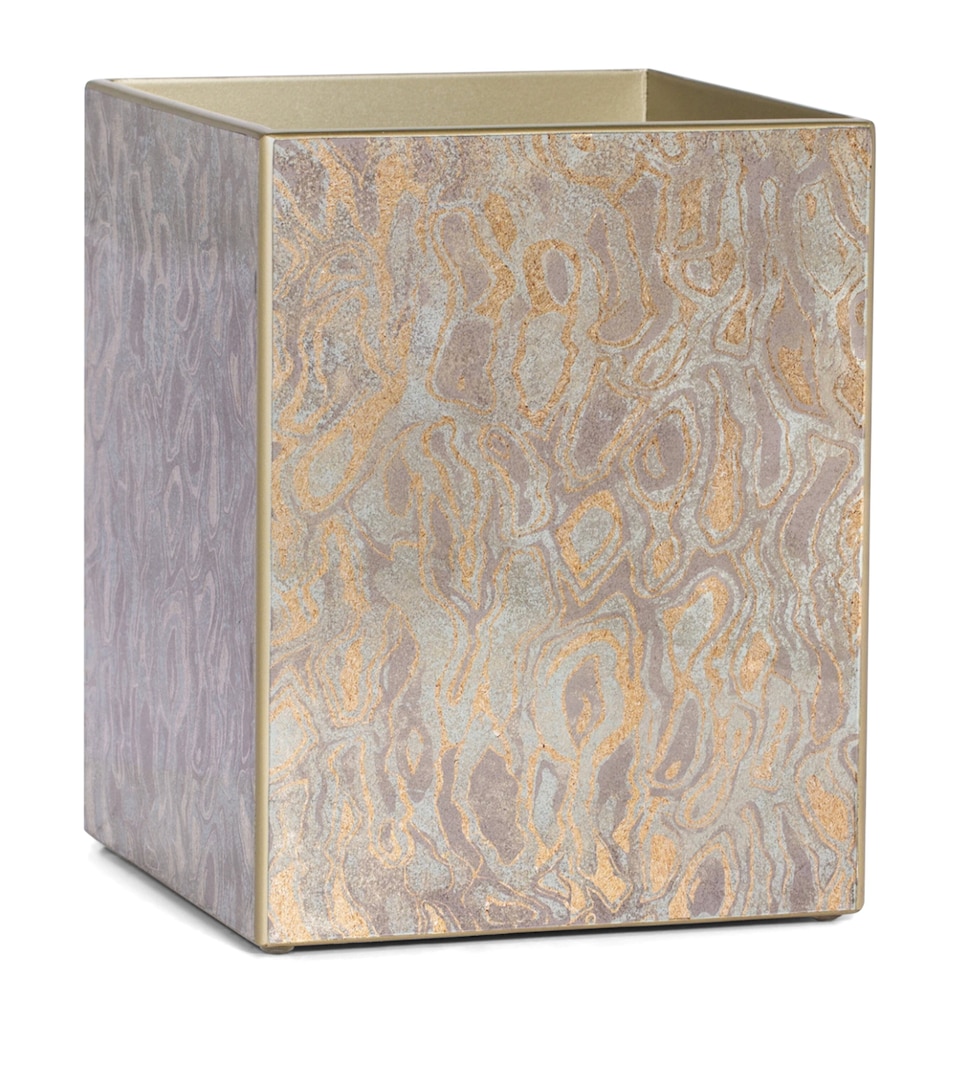 Labrazel Marbella Waste Bin Silver/gold