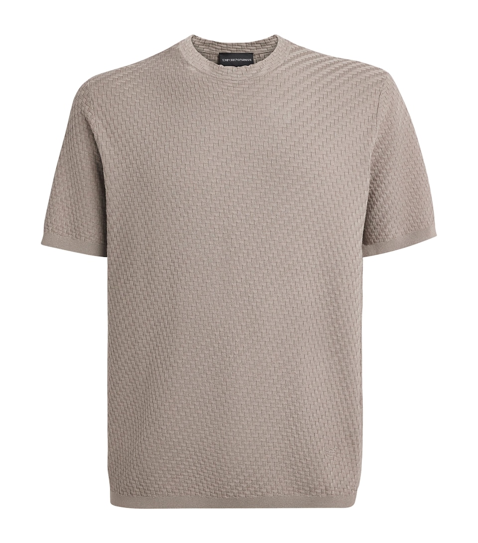 Basket-Weave T-Shirt