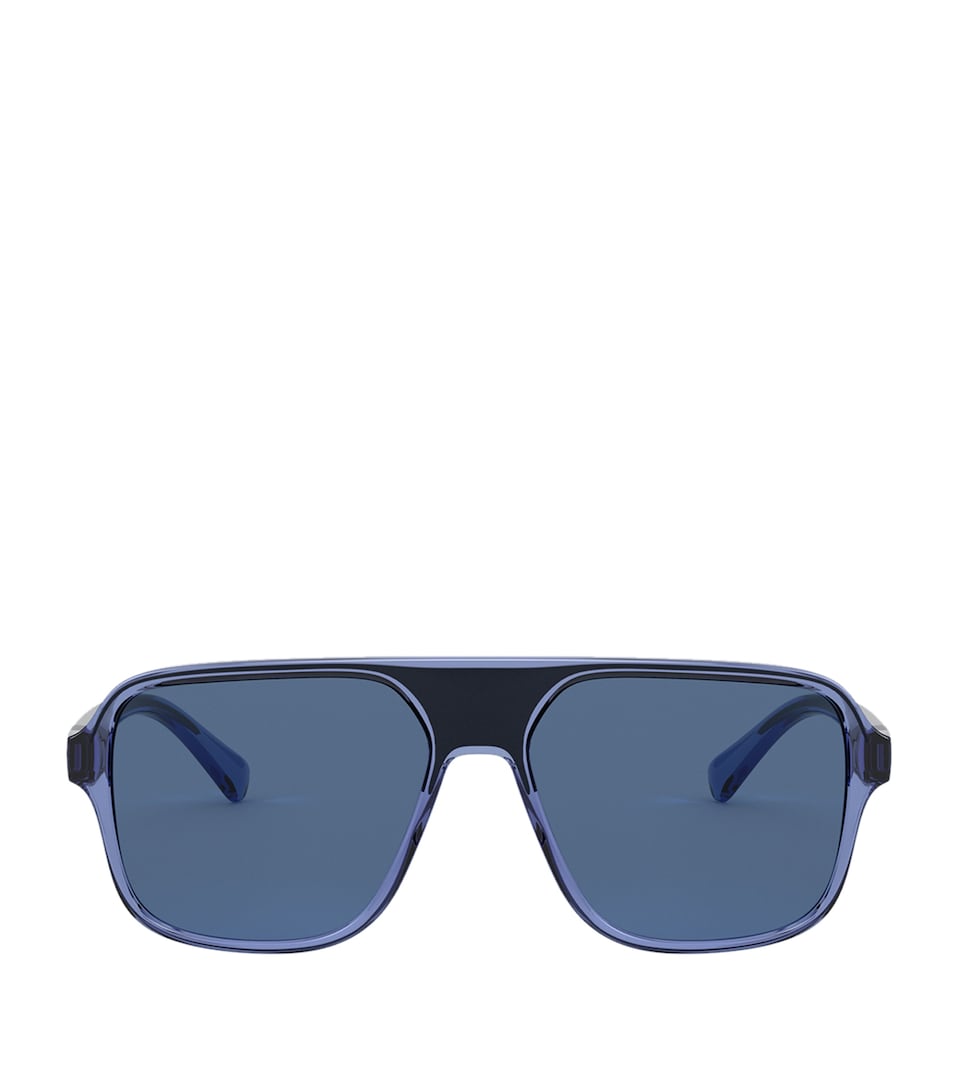 Step Injection Square Sunglasses
