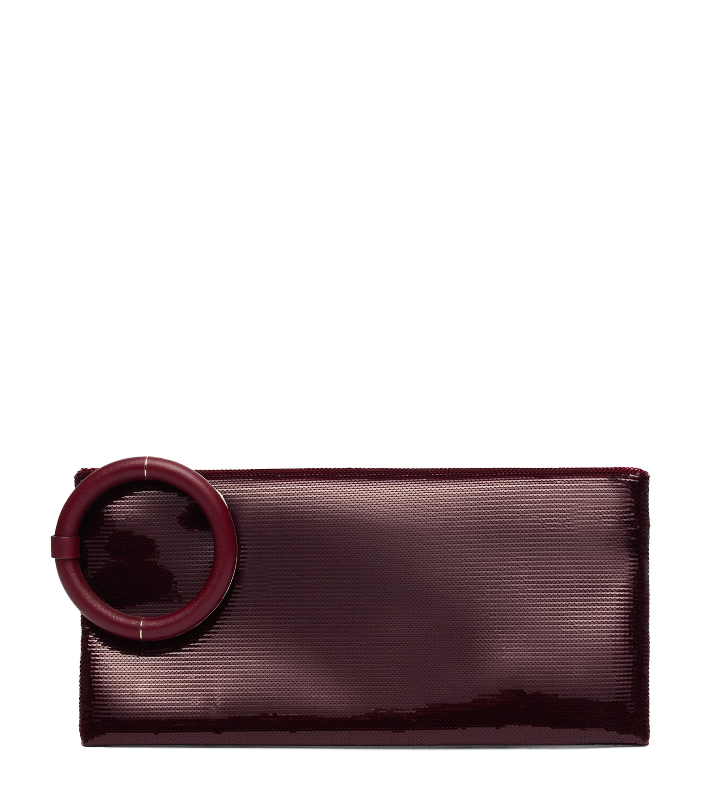 TOM FORD Sequinned Ring Clutch Bag Ray