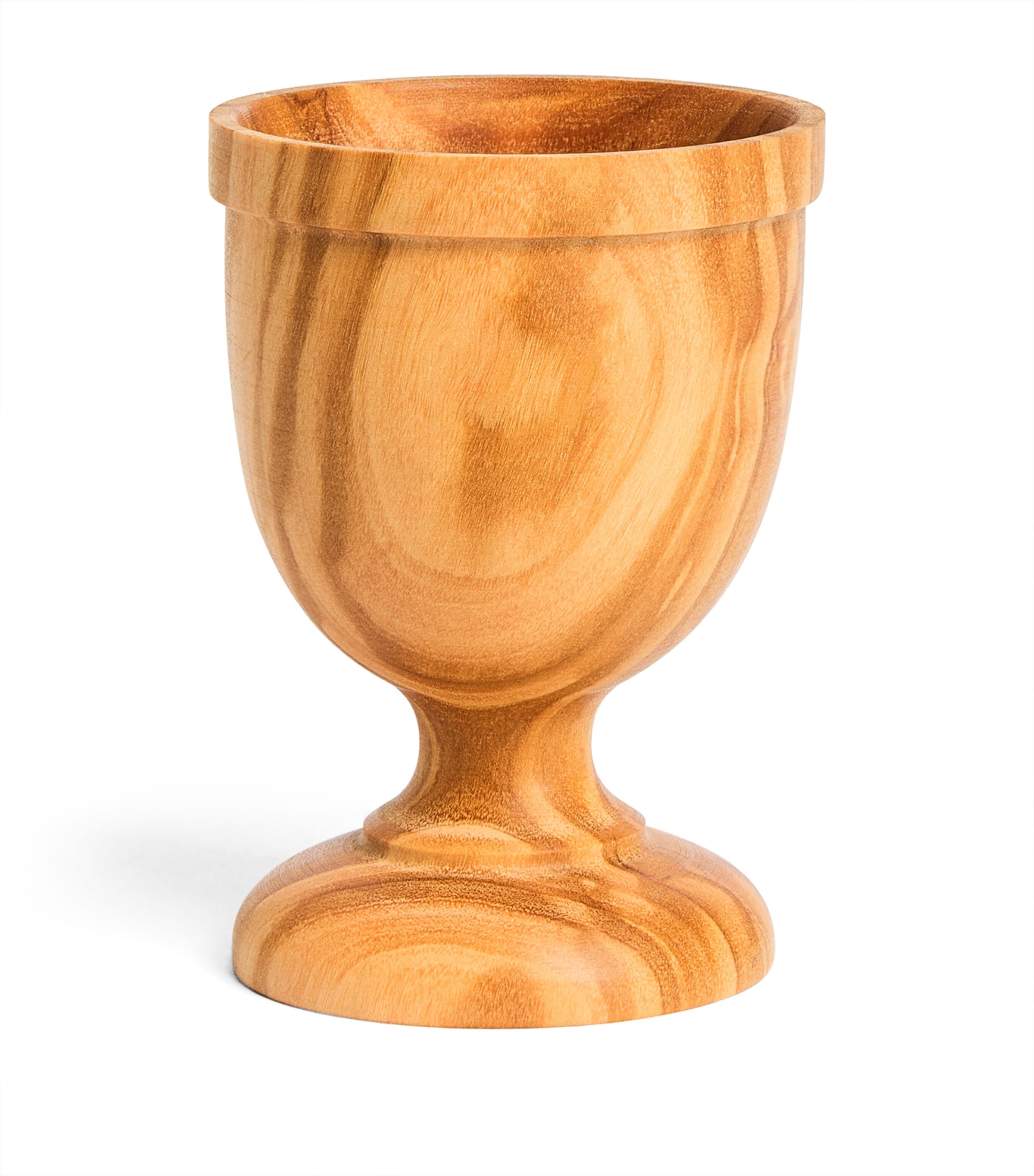 Harrods Olive Wood Egg Cup