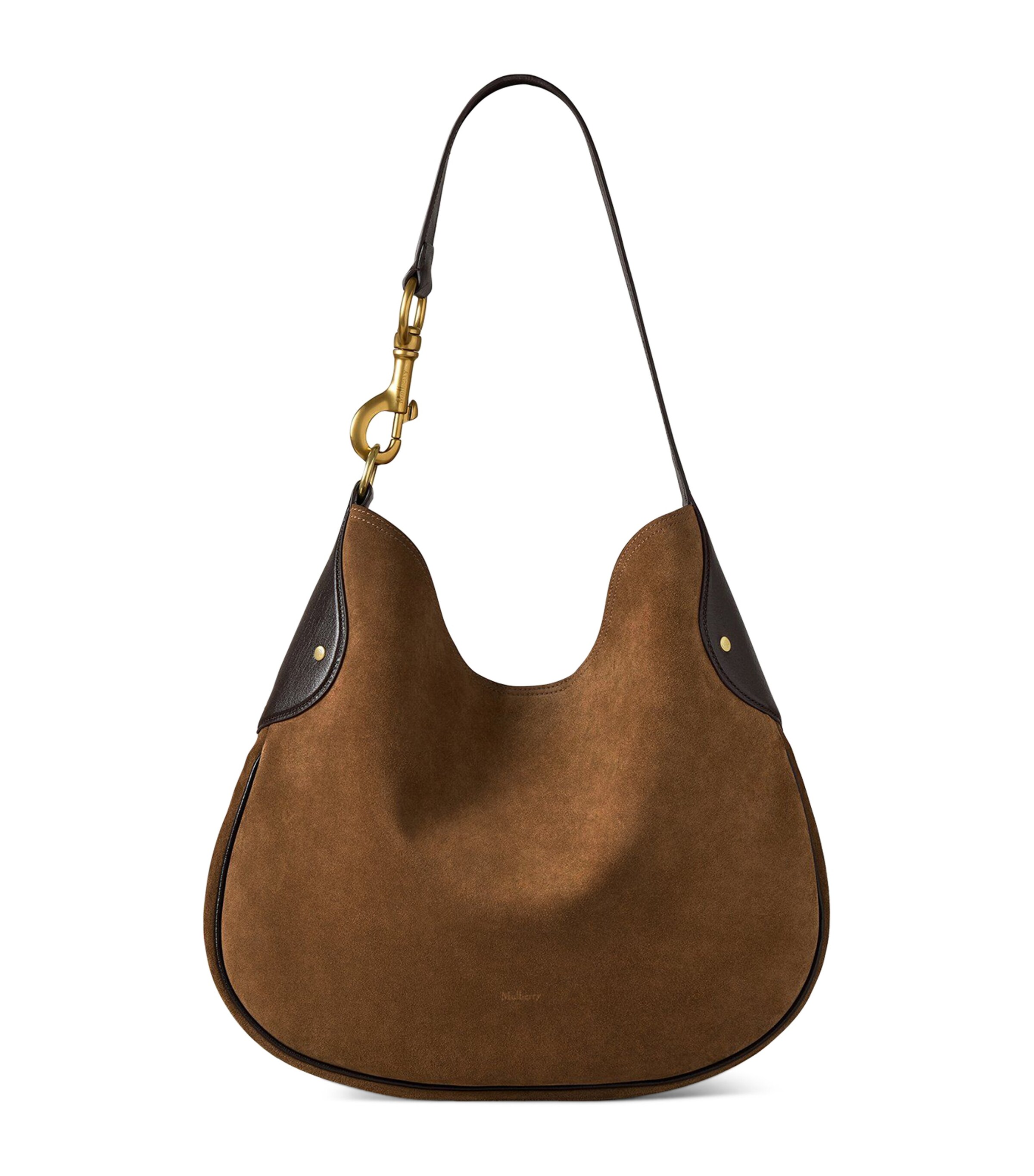 Suede Hackney Shoulder Bag
