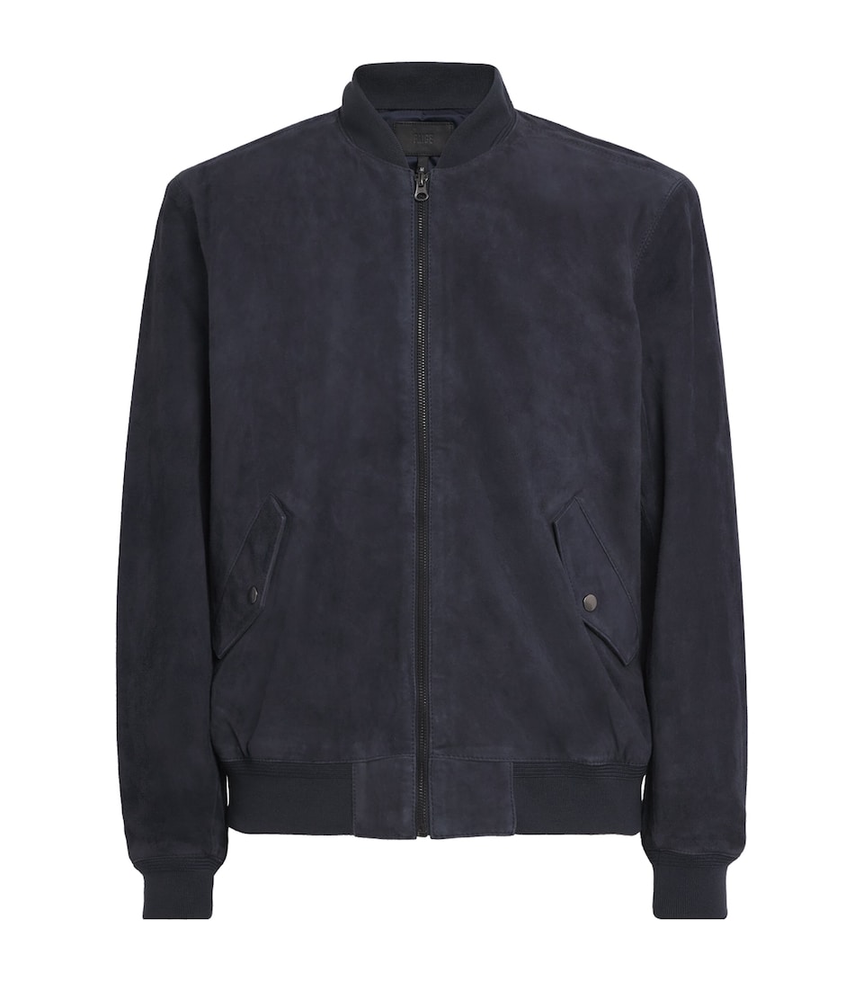 Suede Chen Bomber Jacket