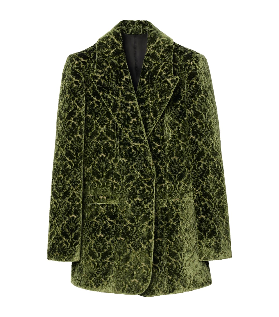 Velvet Damask Baroque Blazer