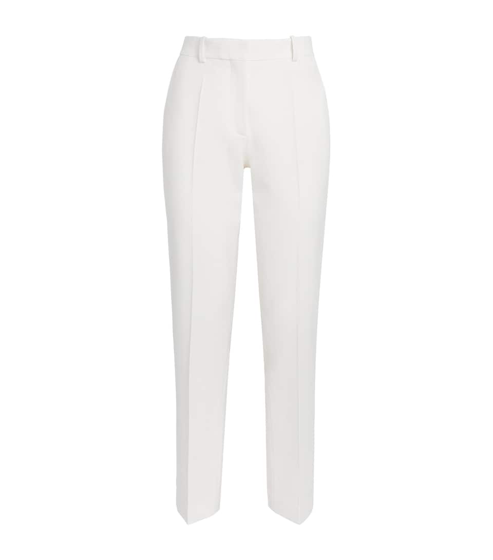 Joseph Womens Pleated Coleman Trousers Wax