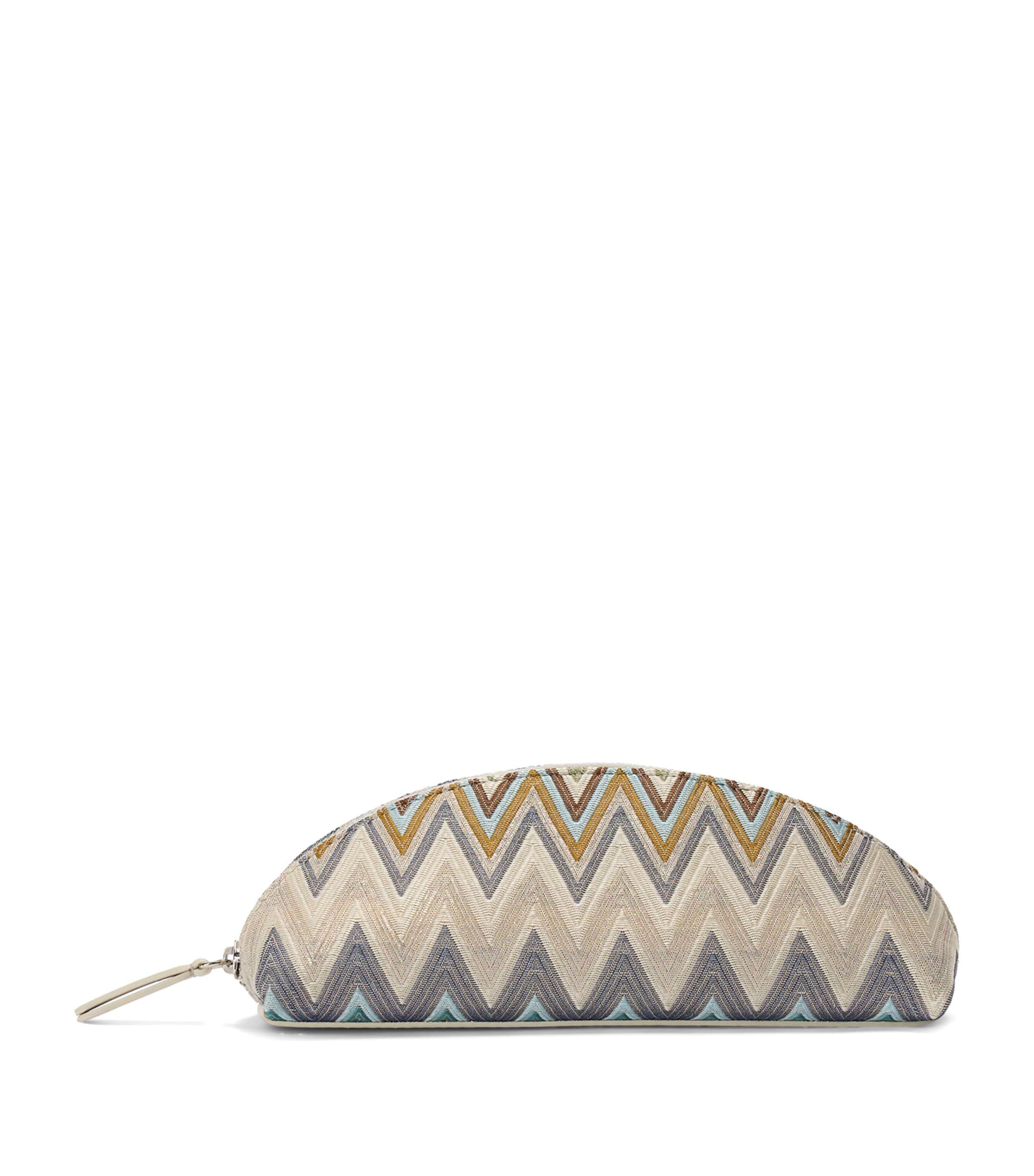 Missoni Home Masuleh Pencil Case Turquoise Multicolor