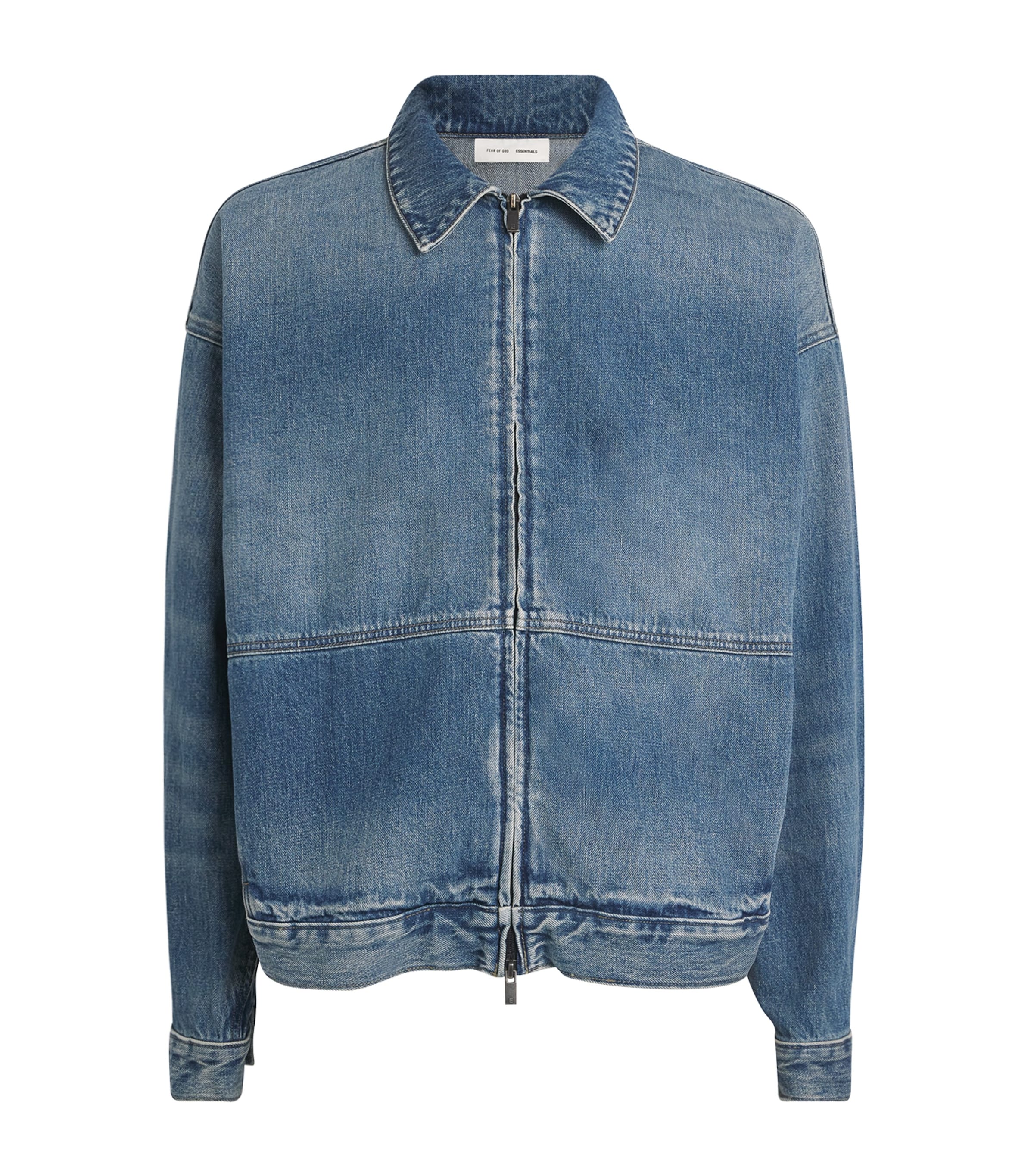 Denim Zip-Up Jacket