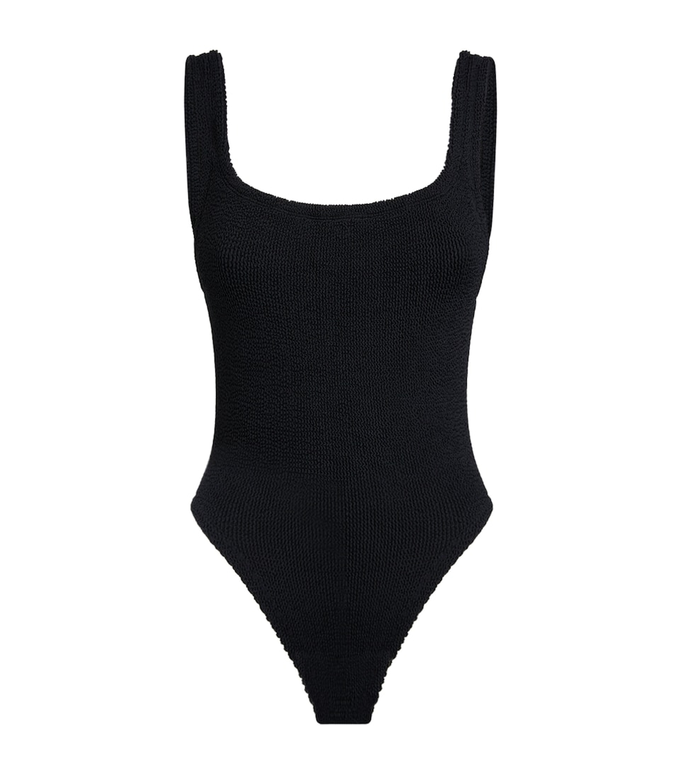 Square-Neck Swimsuit