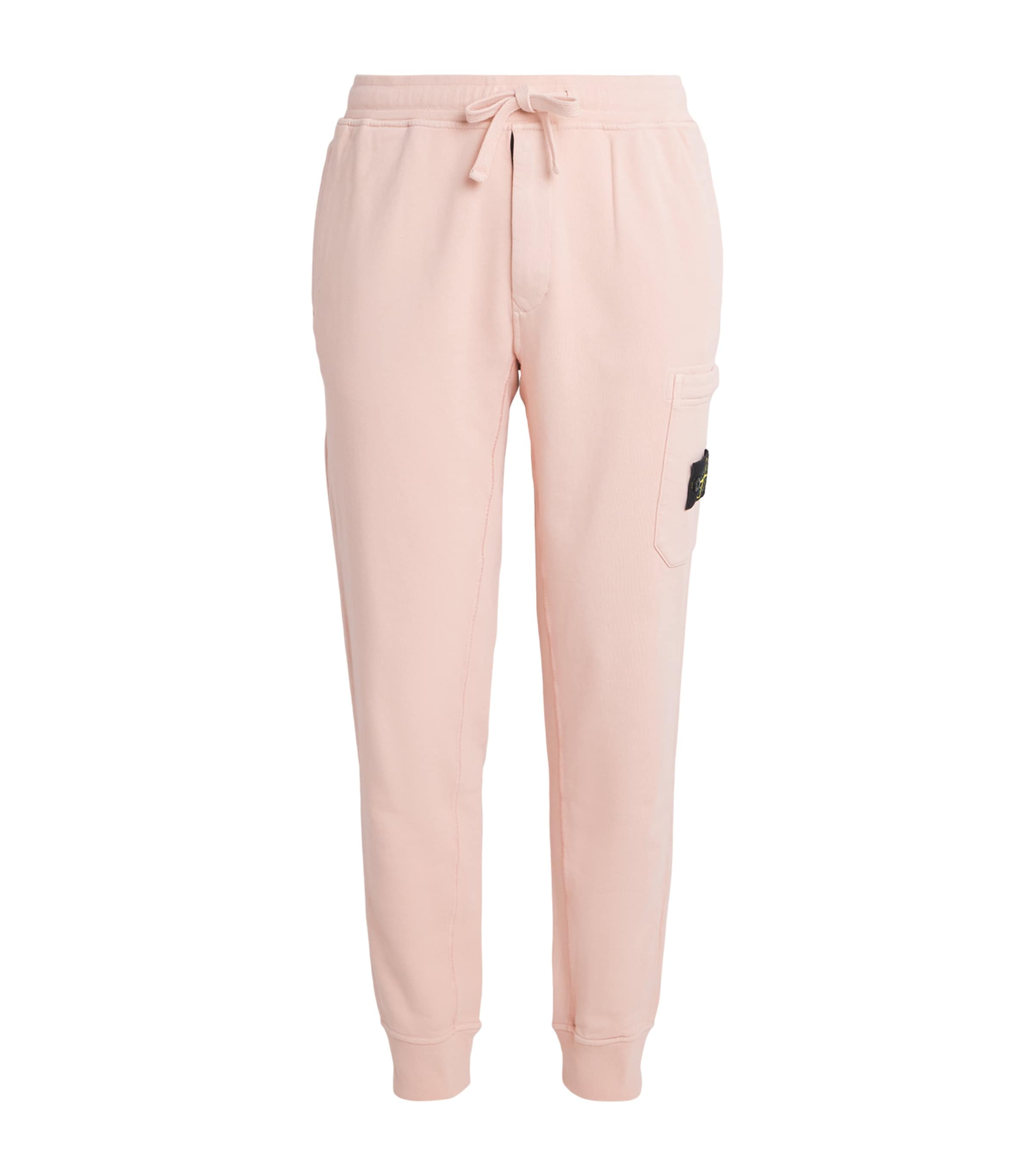 Stone Island Mens Cotton Compass Cargo Sweatpants