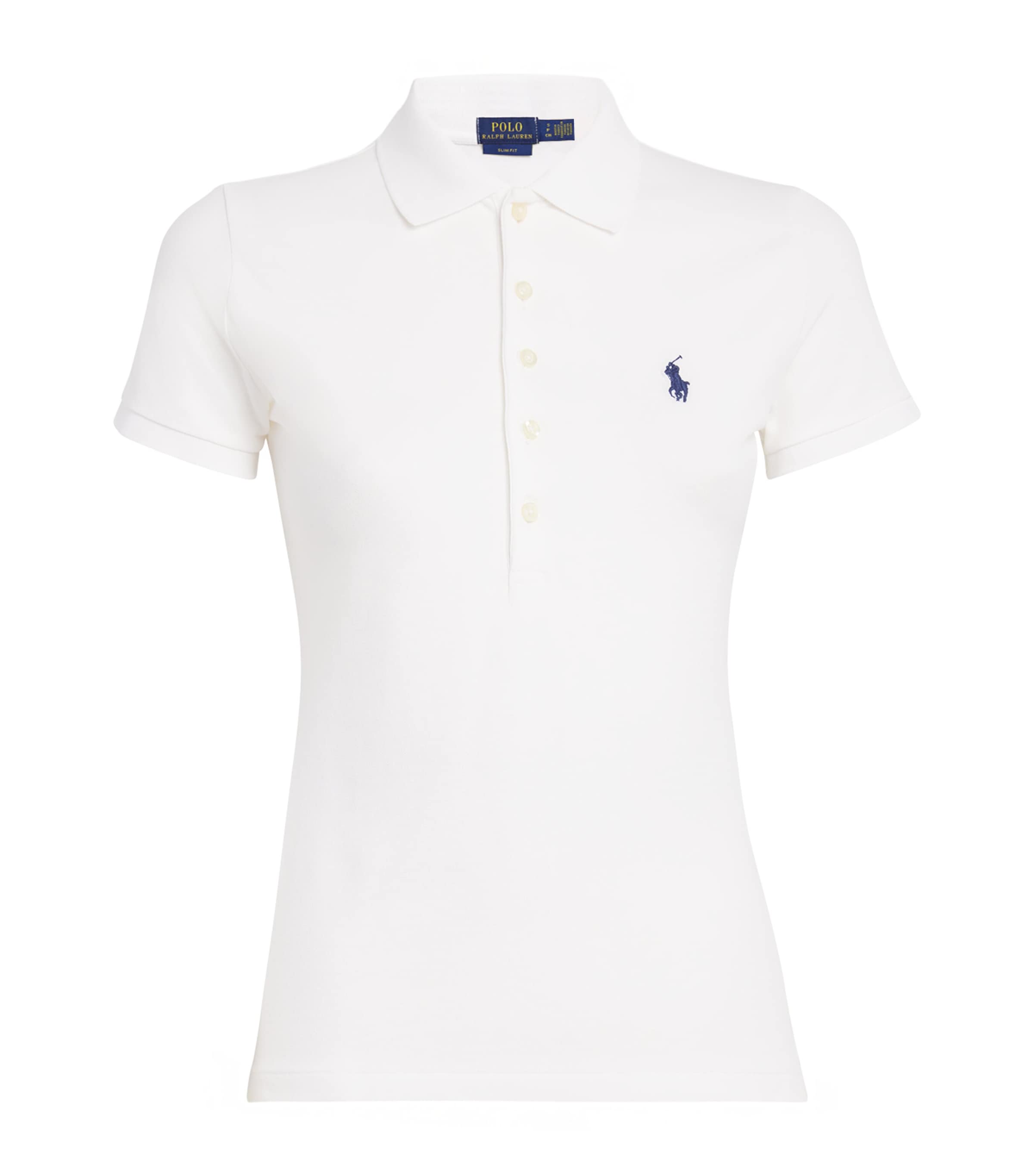 Stretch-Cotton Julie Polo Shirt