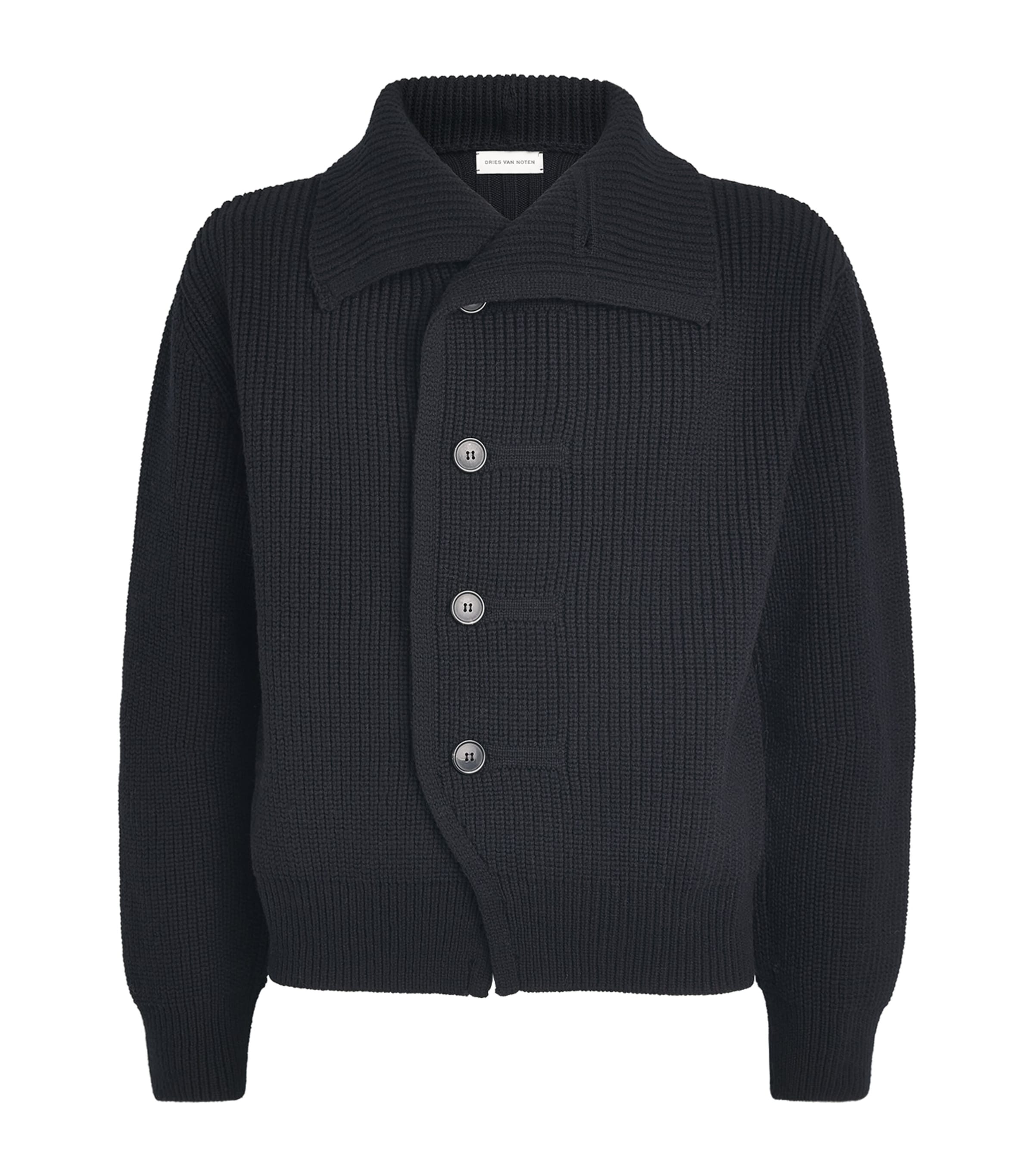 DRIES VAN NOTEN Mens Wool Cardigan