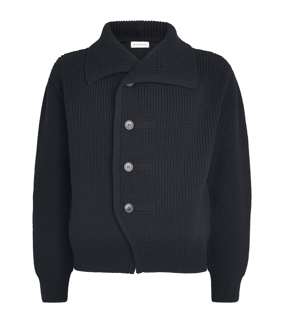 DRIES VAN NOTEN Mens Wool Cardigan