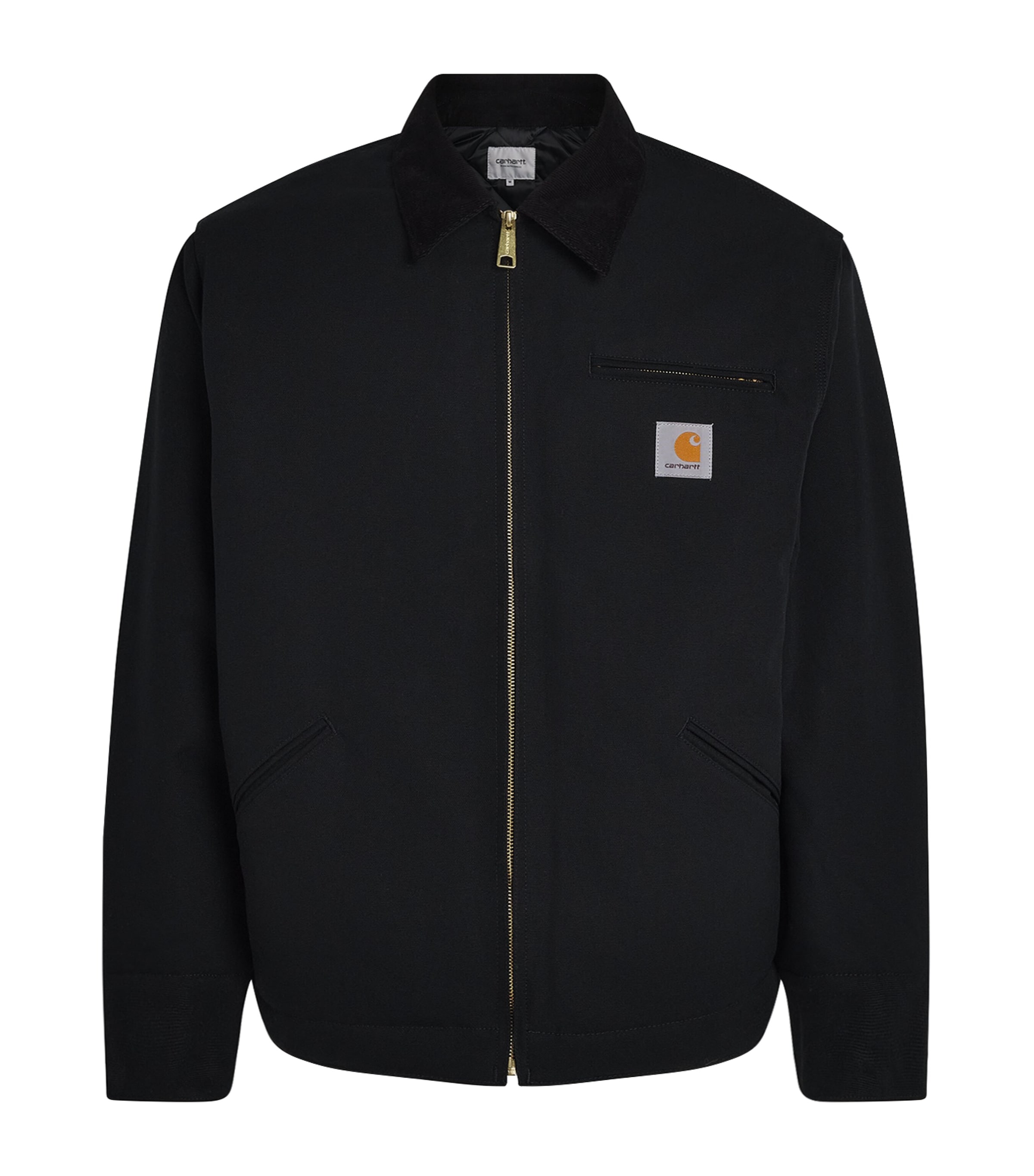 Carhartt WIP Mens Cotton Canvas Detroit Jacket Black/black