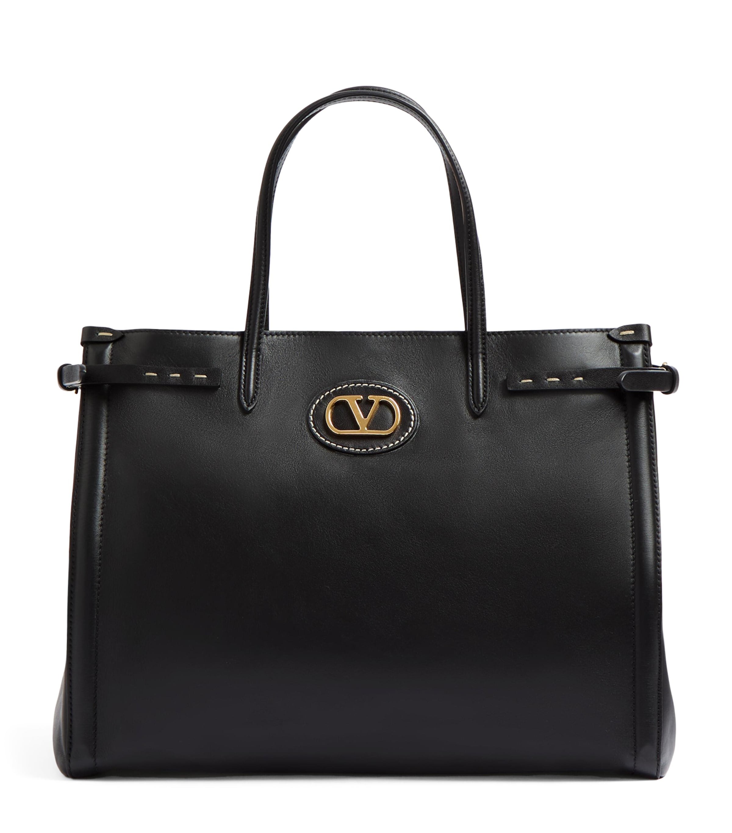 Medium Leather Antibes Top-Handle Bag