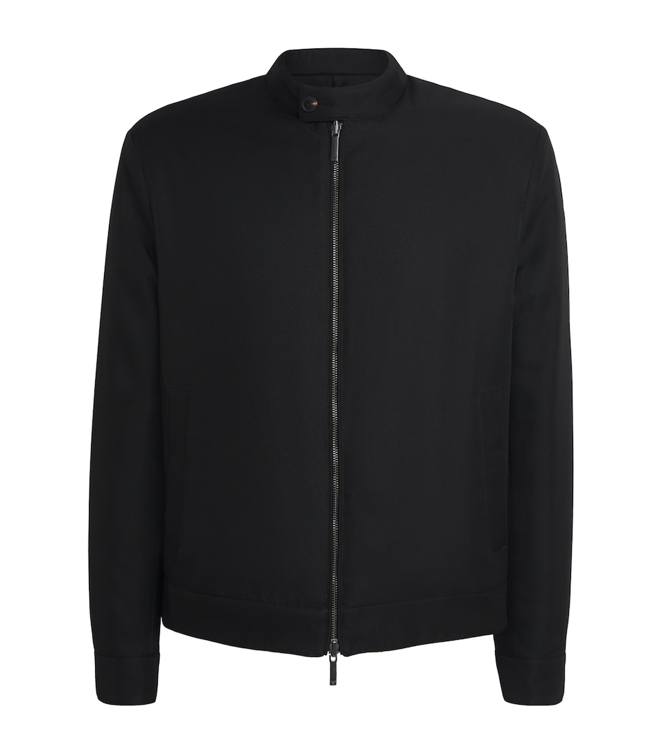 Technical Fabric Blouson Jacket