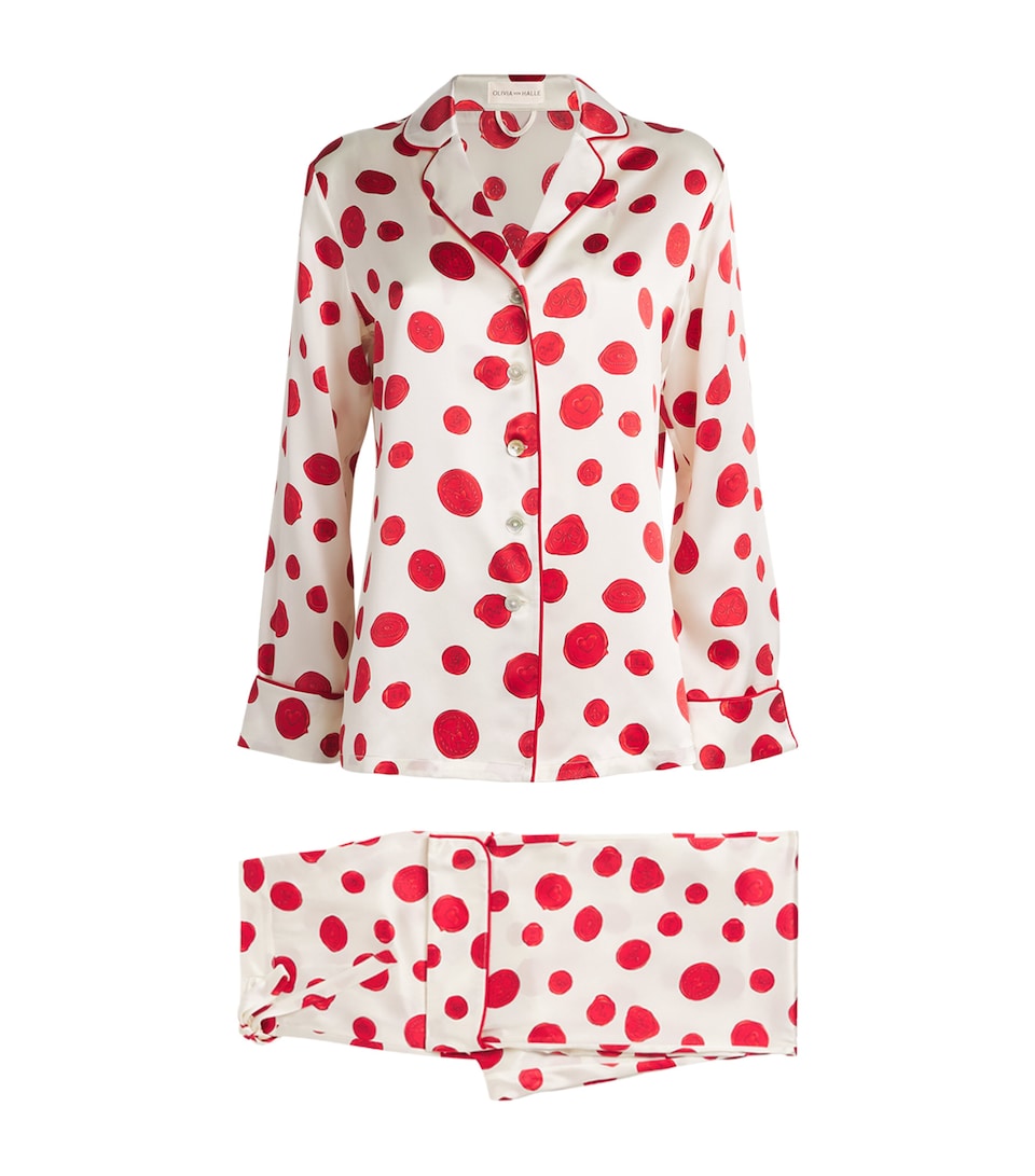 Silk Lila Pyjama Set