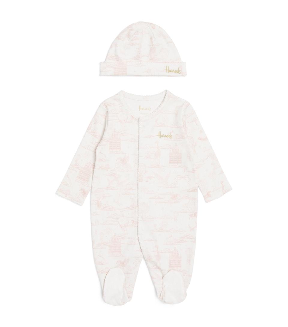 Cotton Balloon All-In-One and Hat Set (0-18 Months)