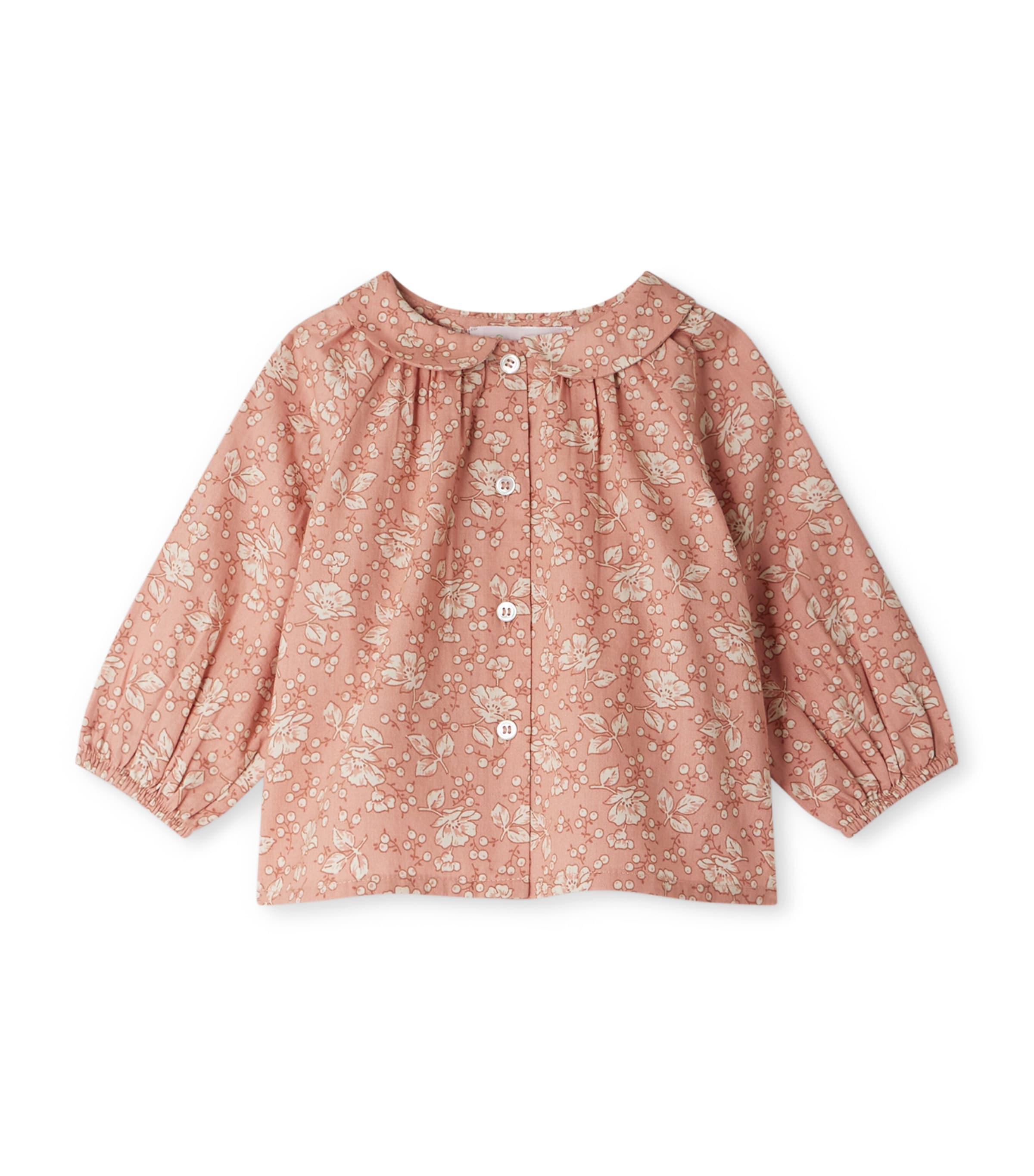 Organic Cotton Domino Blouse (24-36 Months)
