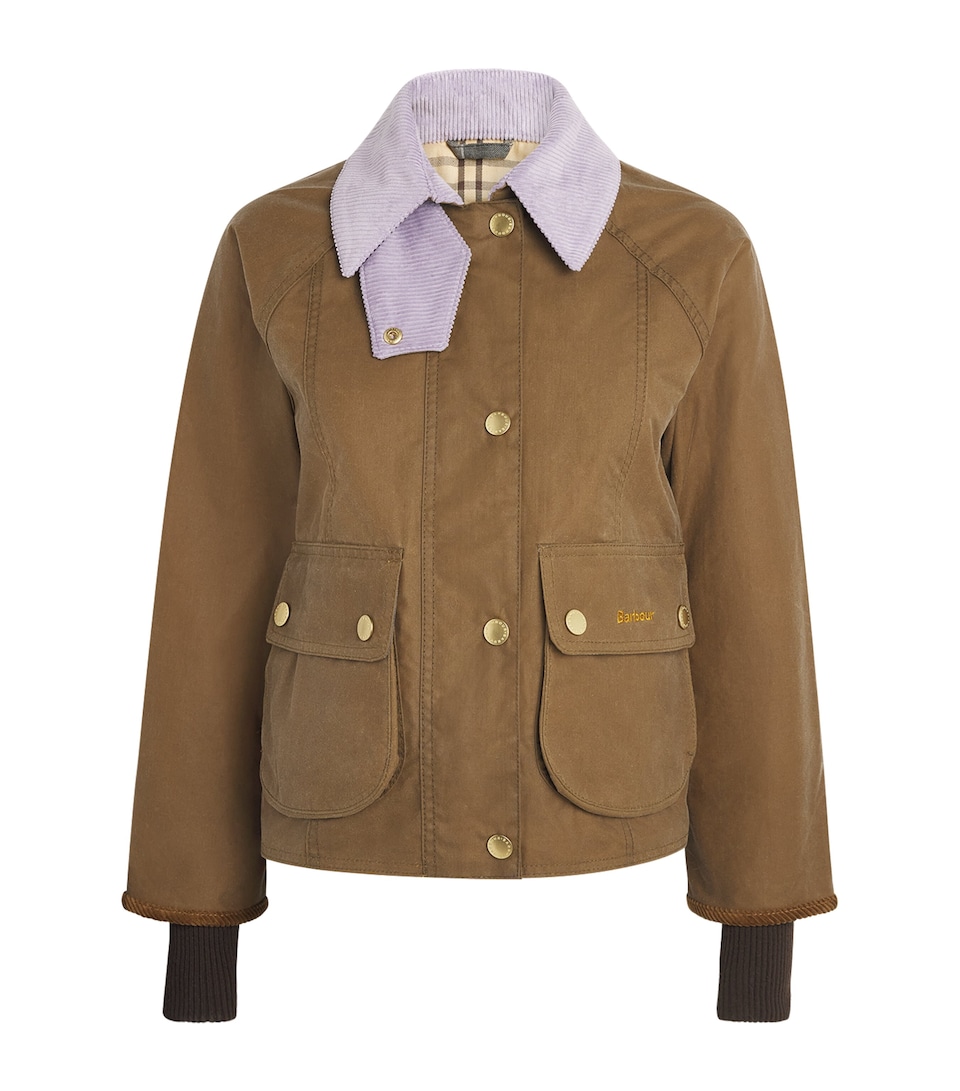 Waxed Cropped Beadnell Jacket