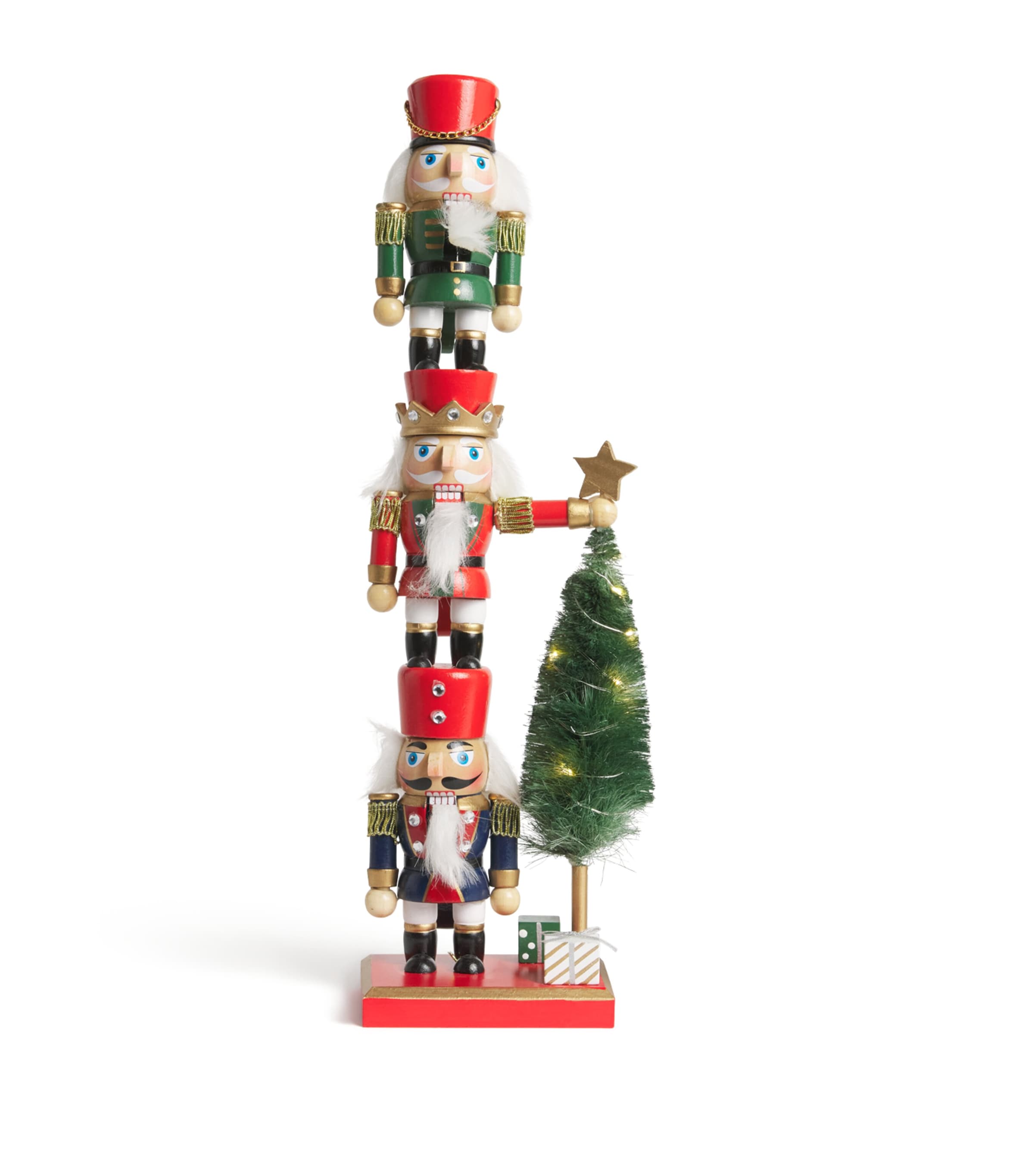Kurt.S.Adler Nutcracker Tree Light-Up Ornament