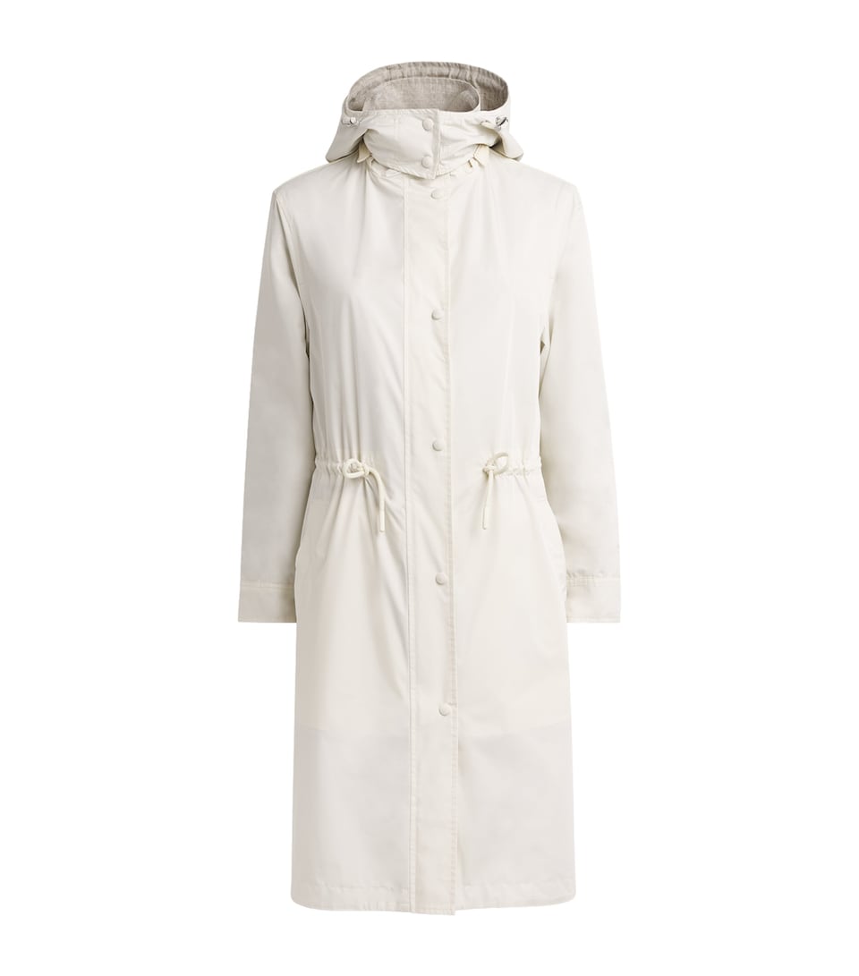 Yves Salomon Womens Reversible Waterproof Hooded Parka