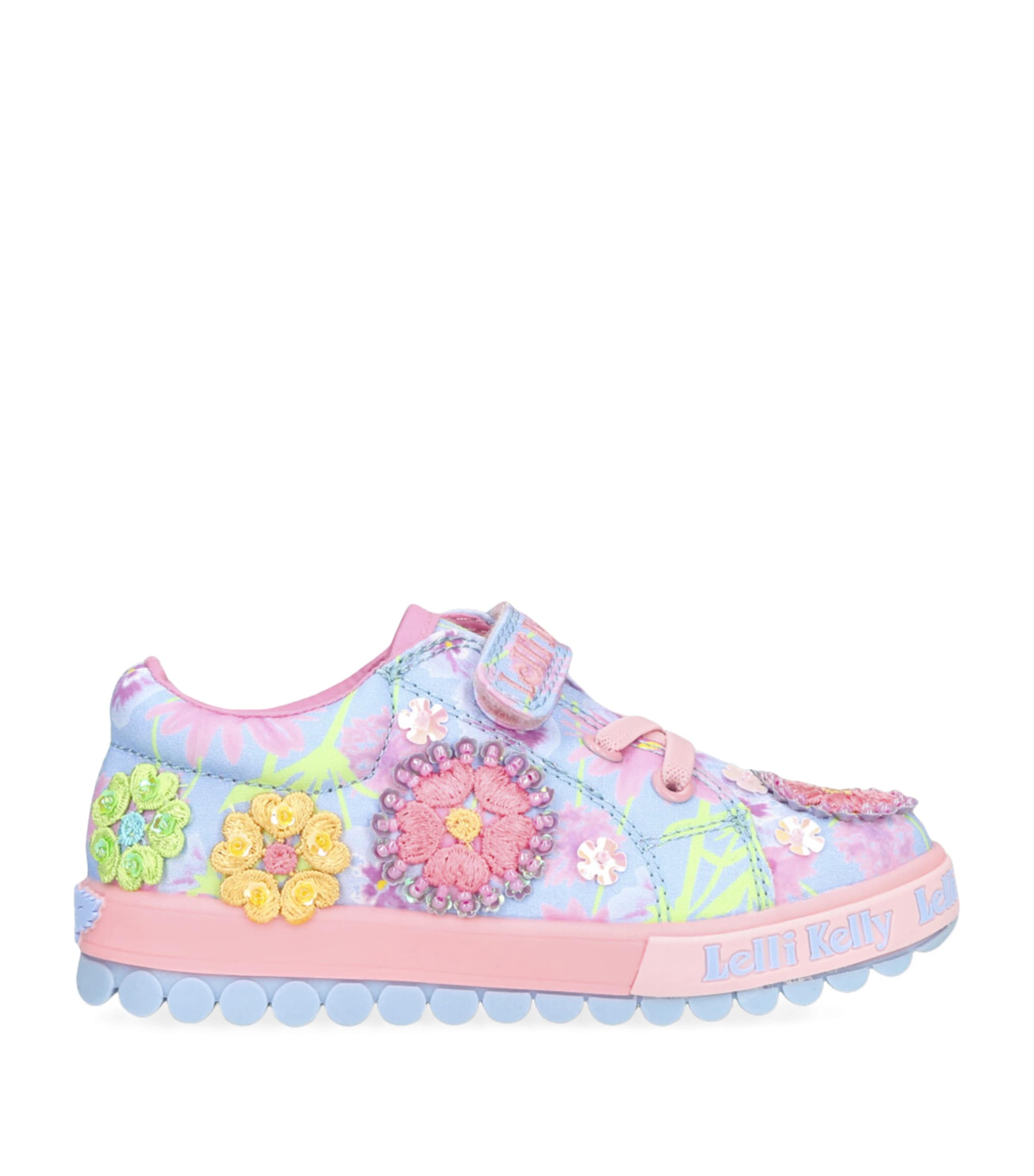 Lelli Kelly Embellished Eloise Sneakers Lilac