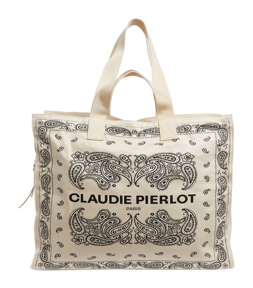 Cotton Paisley Tote Bag