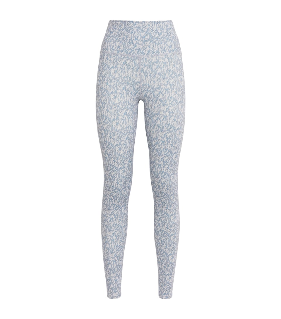 Varley Womens FreeSoft High-Rise Sports Leggings Ocean Flicker