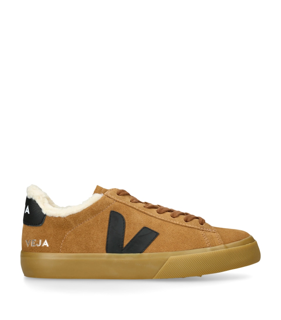Suede Campo Winter Low-Top Sneakers