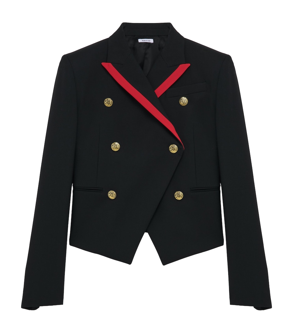 Wool Double-Breasted Jacket